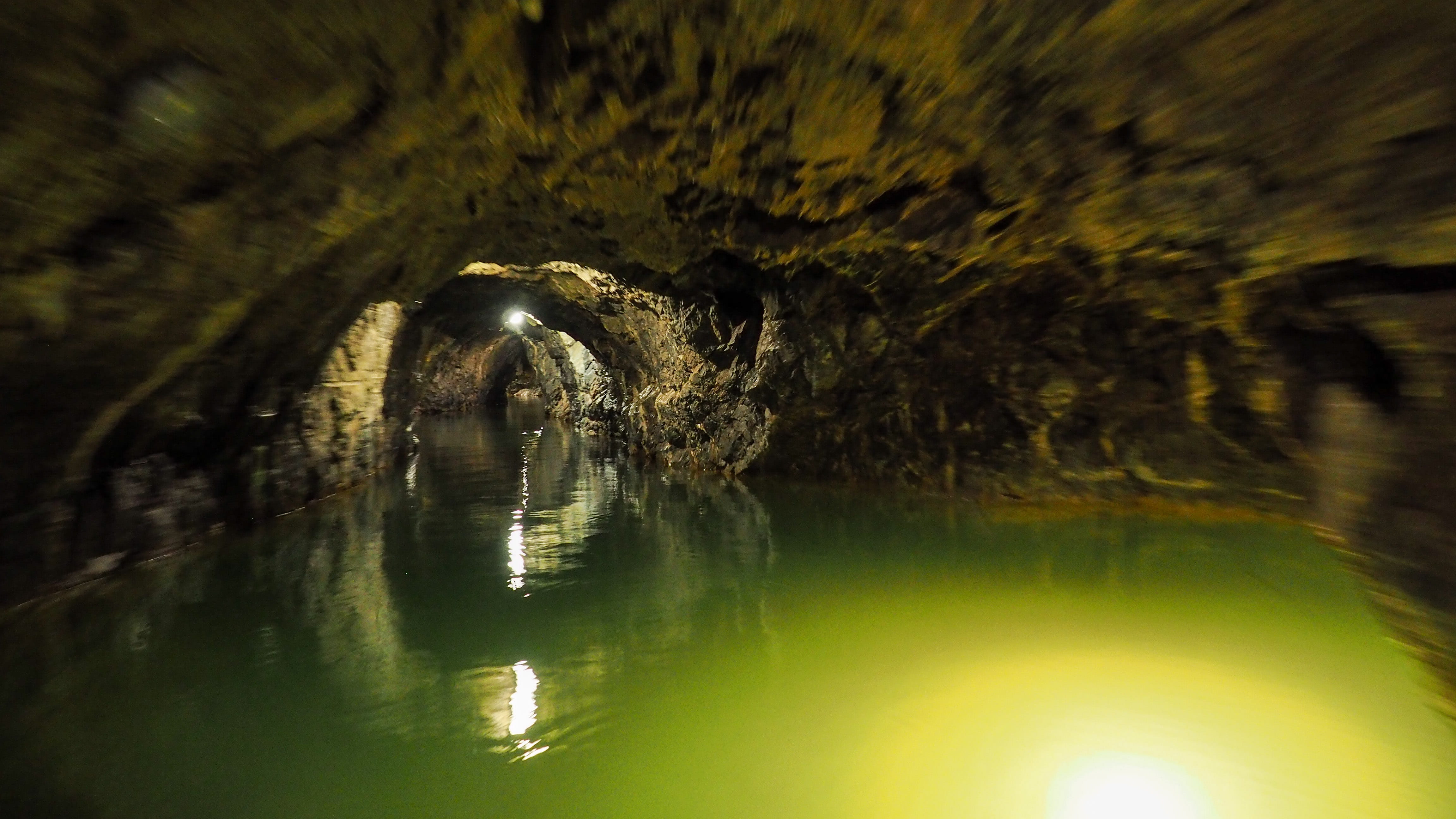 waterfront, cave, sunlight, reflection, tree, no people, non-urban scene, day, river, animal, outdoors, lake, scenics - nature, water, moravian karst, selective focus, HD Wallpaper
