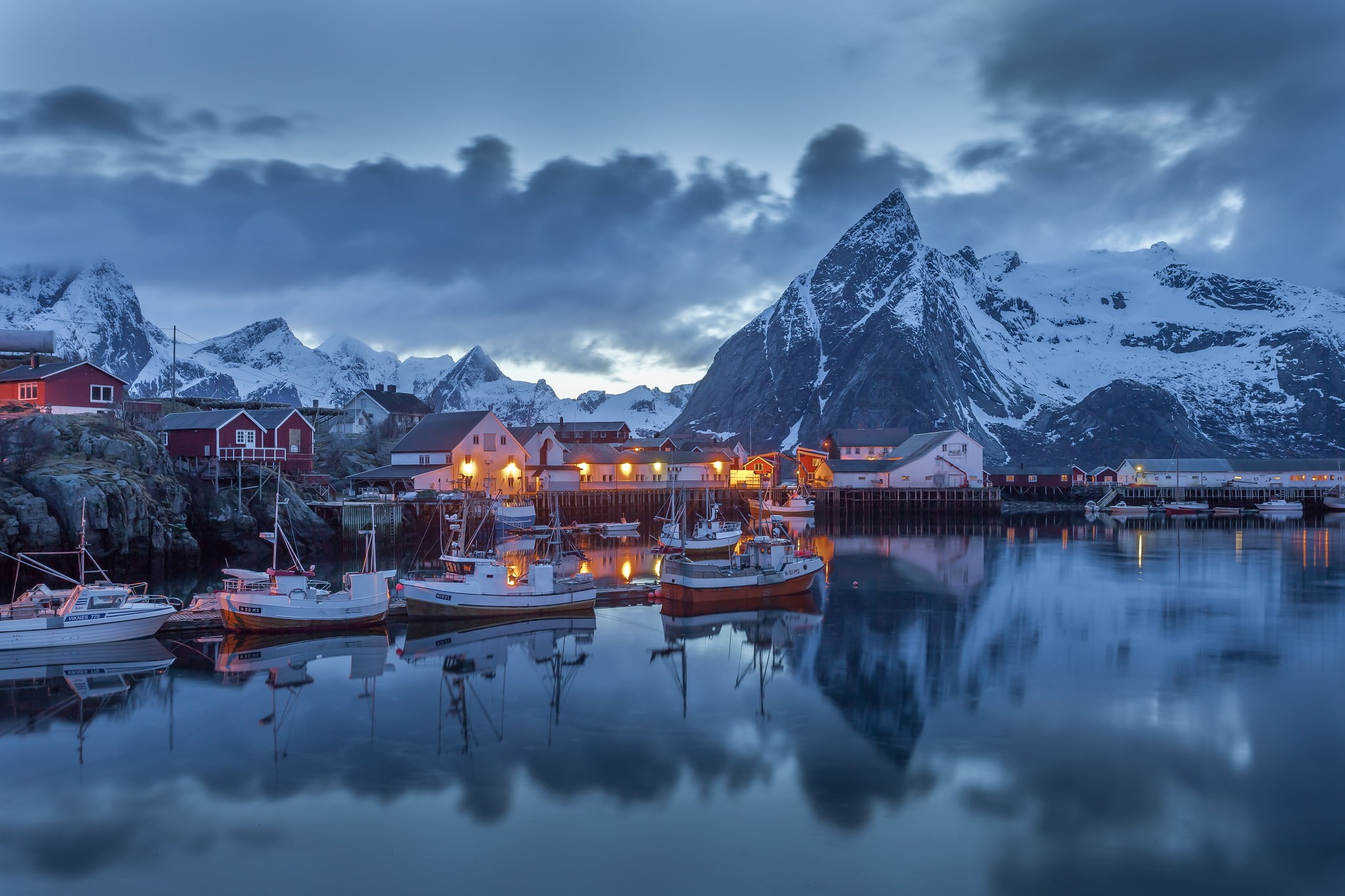 Norway, 1080P, landscape, mountains, HD Wallpaper
