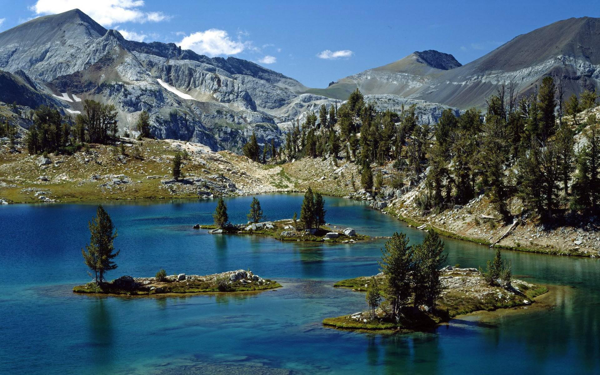 nature, desktop, lakes, mountains, tarn, 1080P, HD Wallpaper