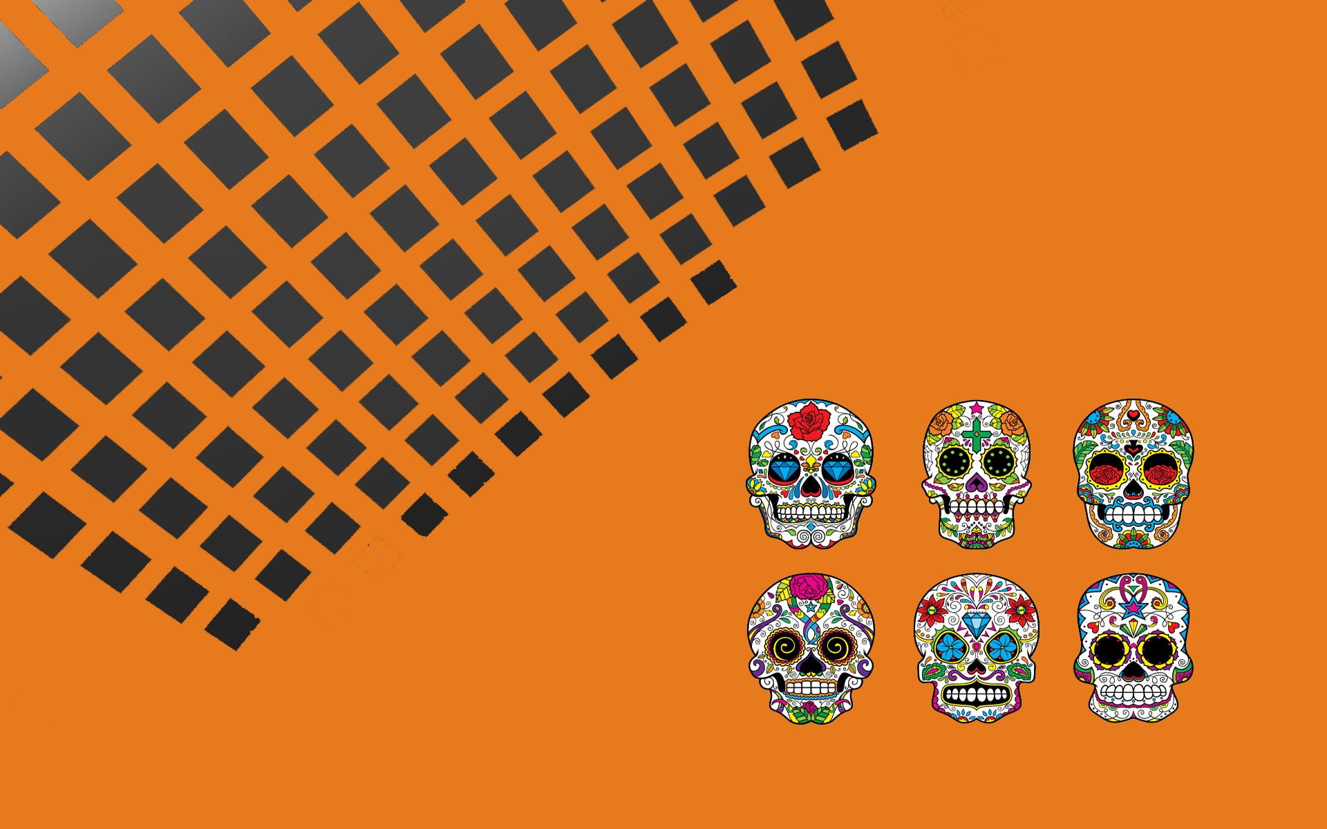 ssm, skulls, Sugar, 1080P, HD Wallpaper