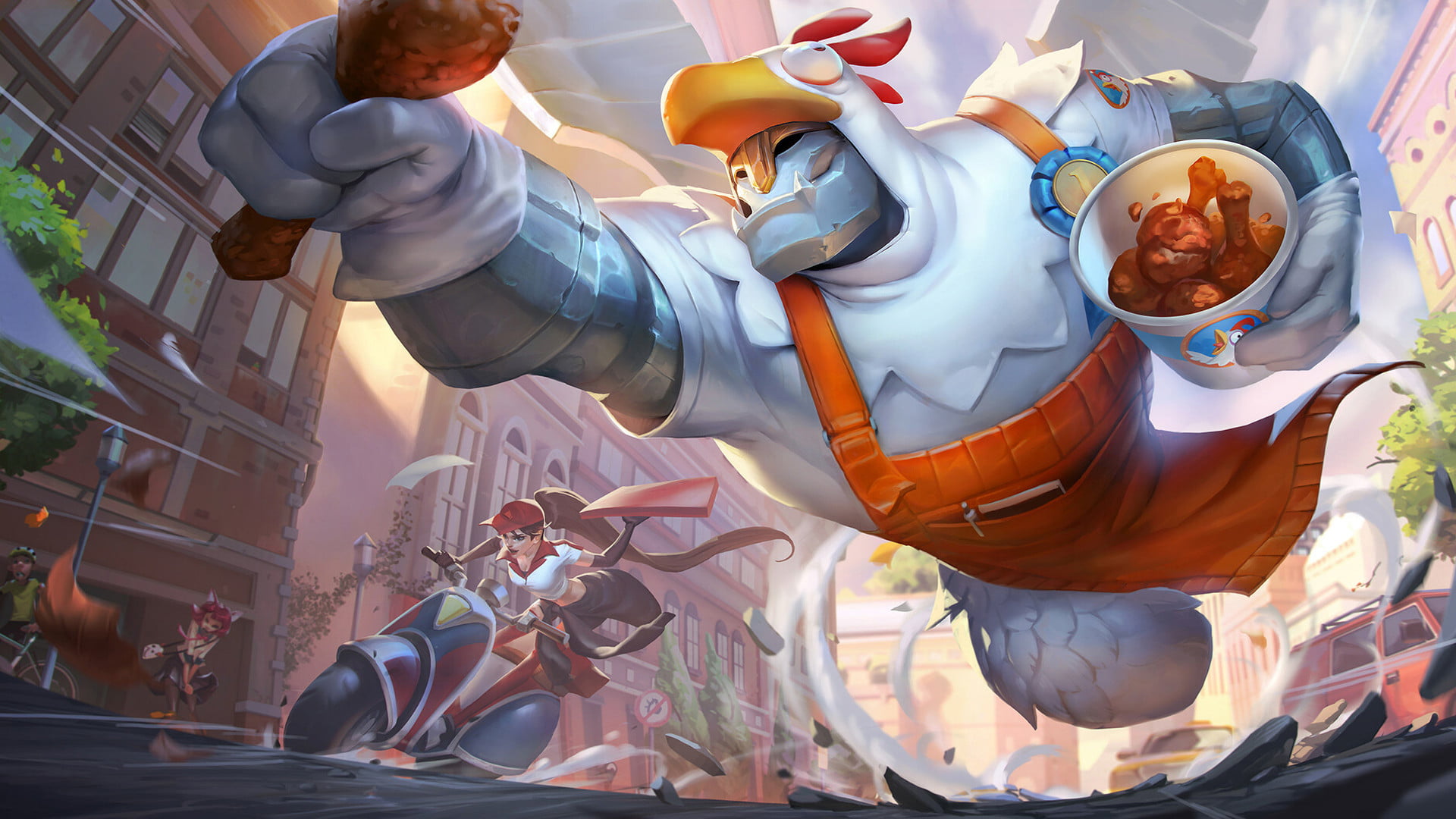 Galio (League Of Legends), Video Game, Sivir (League Of Legends), League Of Legends, 1080P, HD Wallpaper