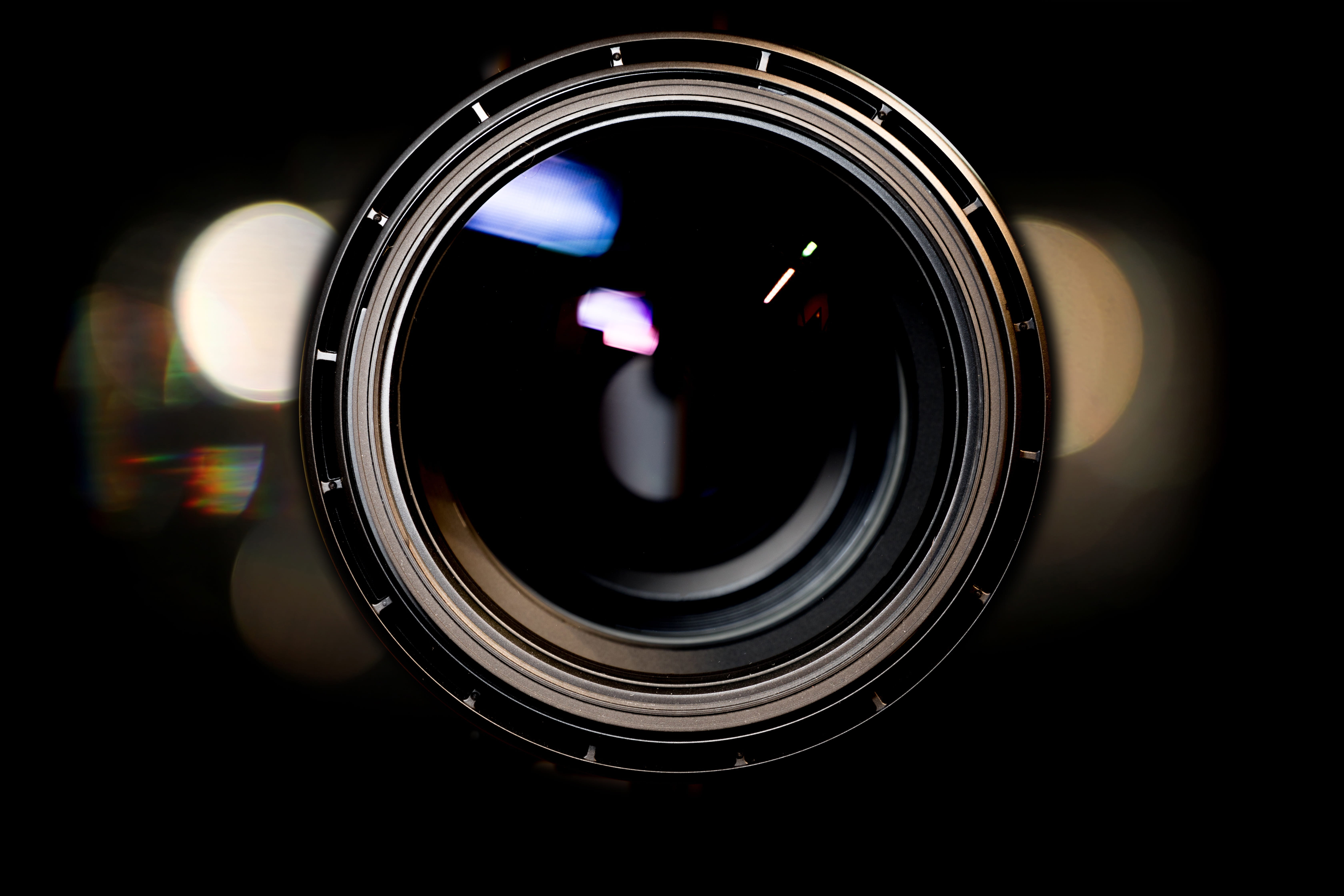 aperture, studio shot, geometric shape, close-up, digital camera, optical instrument, indoors, black, lens - optical instrument, circle, silver colored, HD Wallpaper