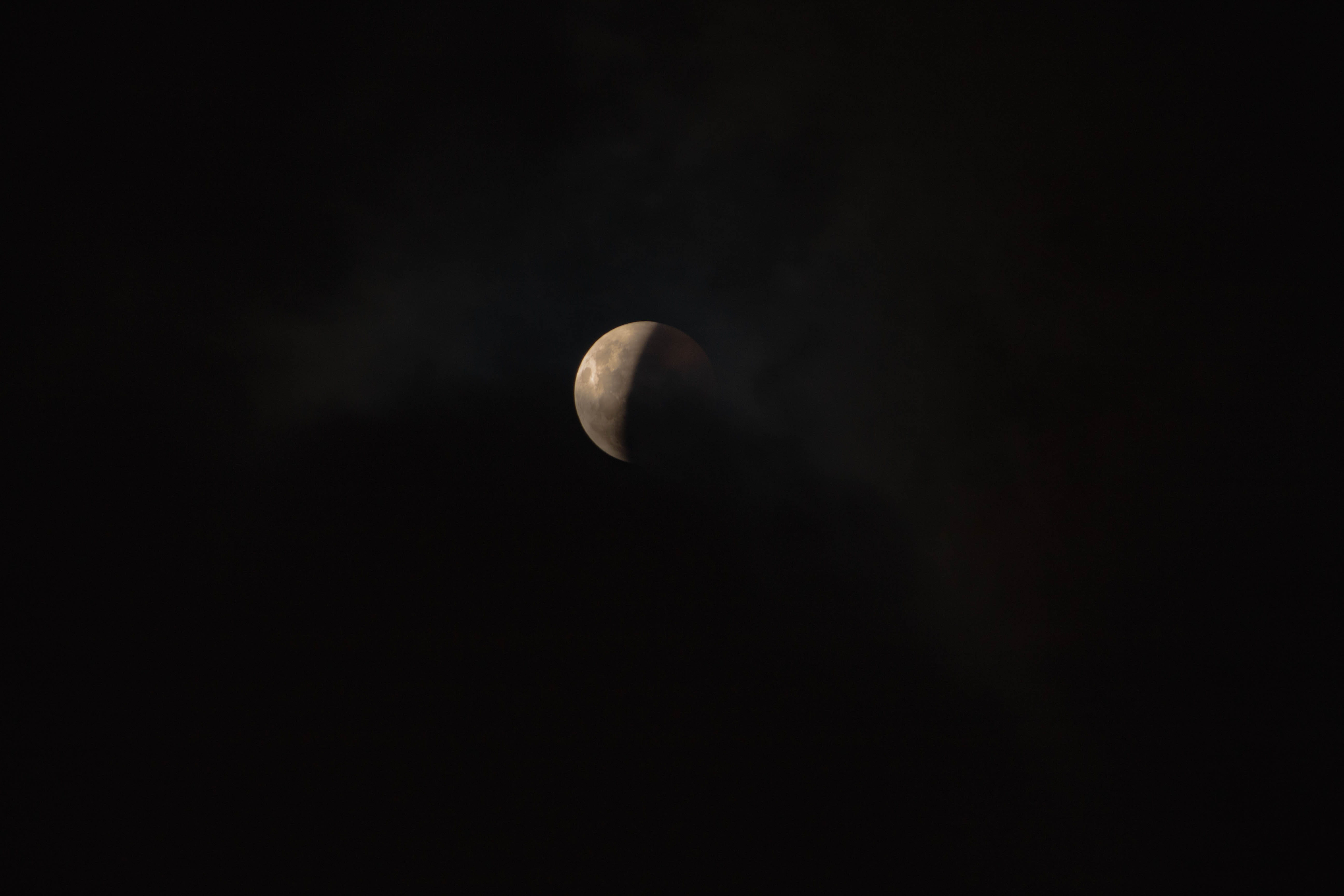 coast, earth, outdoors, tranquil scene, s, no people, crescent, black background, planetary moon, sea, night, lunar eclipse, exlipse, beauty in nature, HD Wallpaper