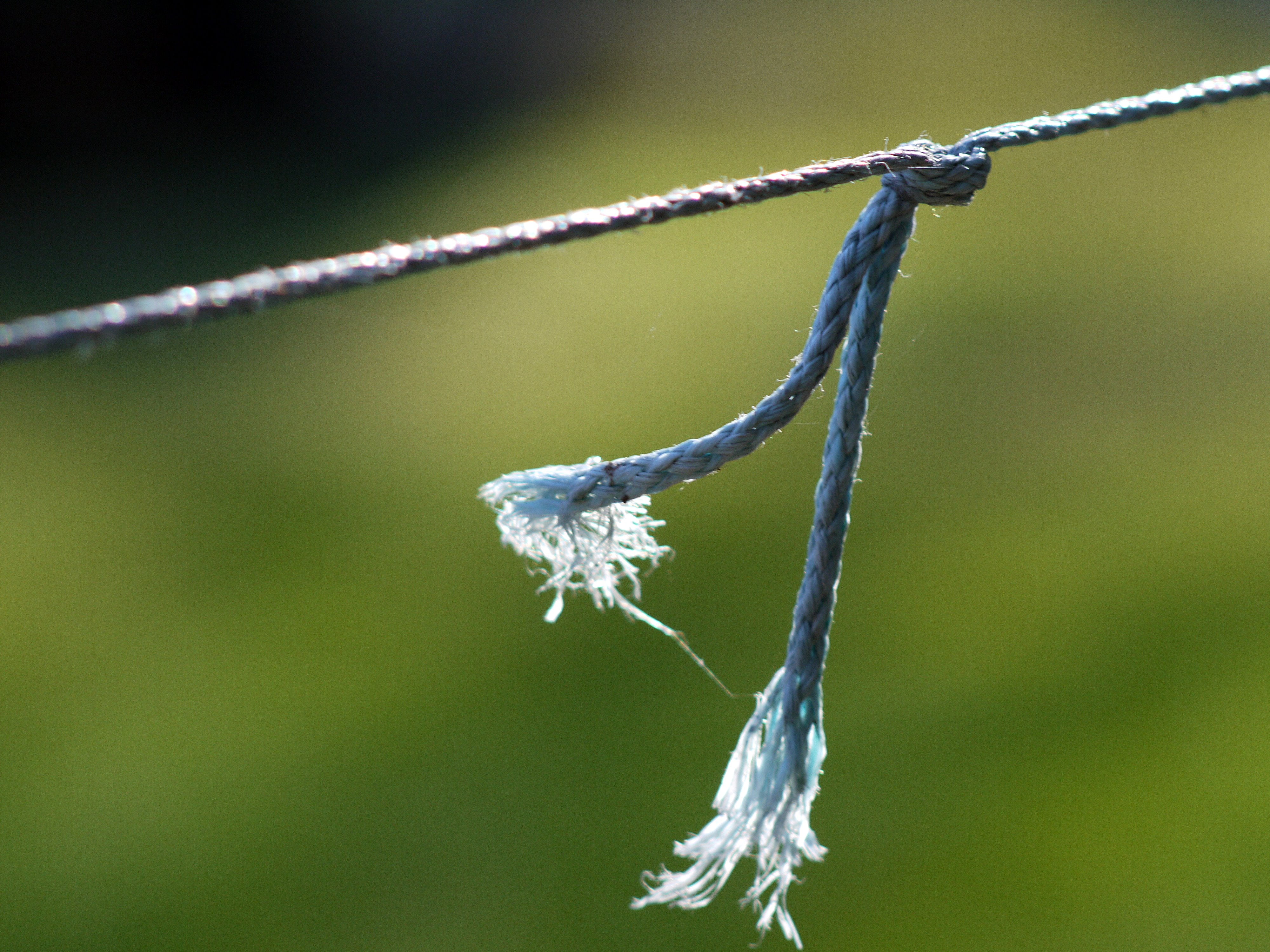 4K, panasonic lumix g1, bokeh, f3.5, nature, pernaja, photo, close-up, re, Clothes line, close up, gray, close, rope, HD Wallpaper