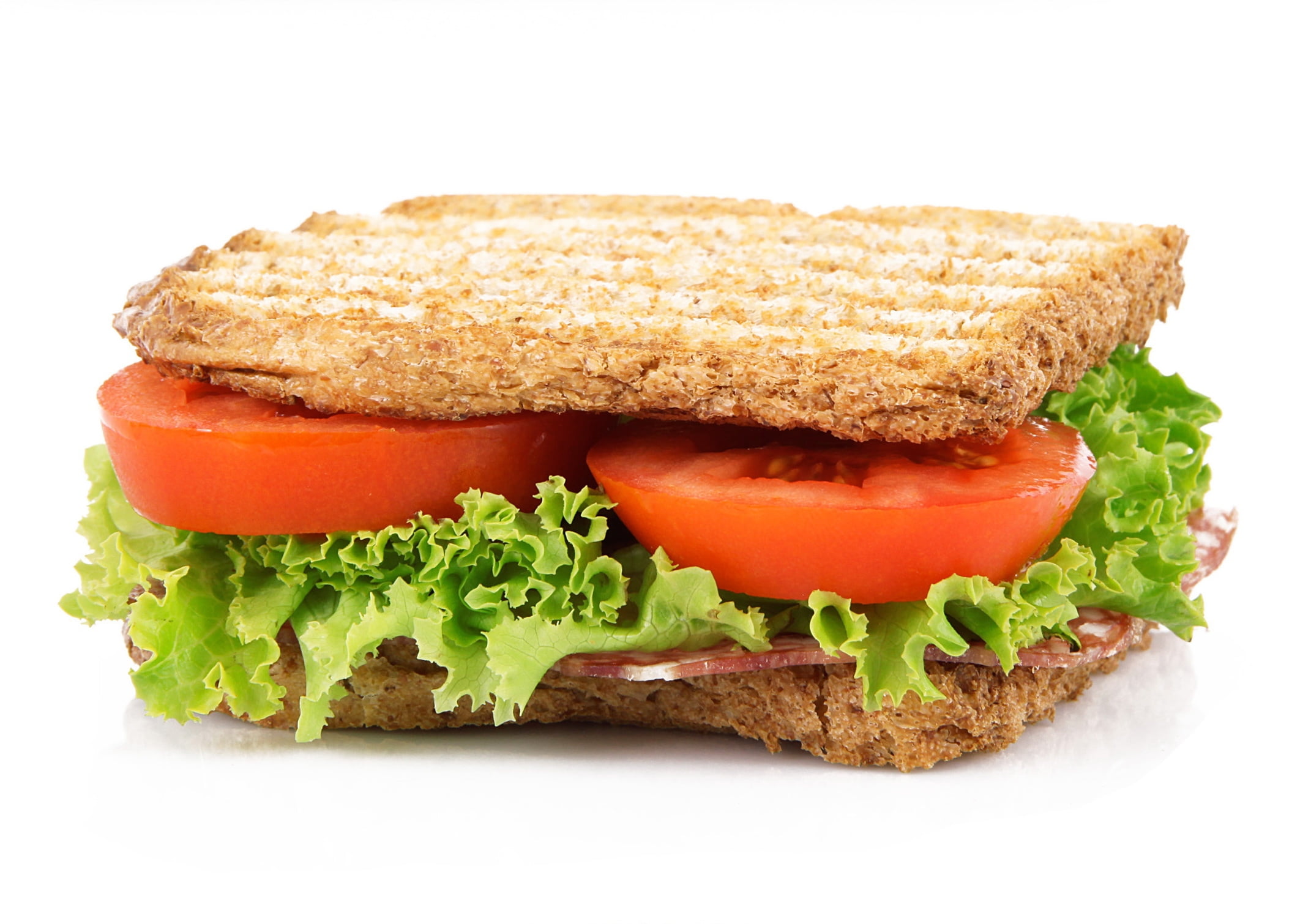 grilled, lettuce, bread, burger, food, no People, white, dieting, ham, lunch, indoors, gourmet, 1080P, dinner, brown bread, isolated, food And Drink, breakfast, HD Wallpaper