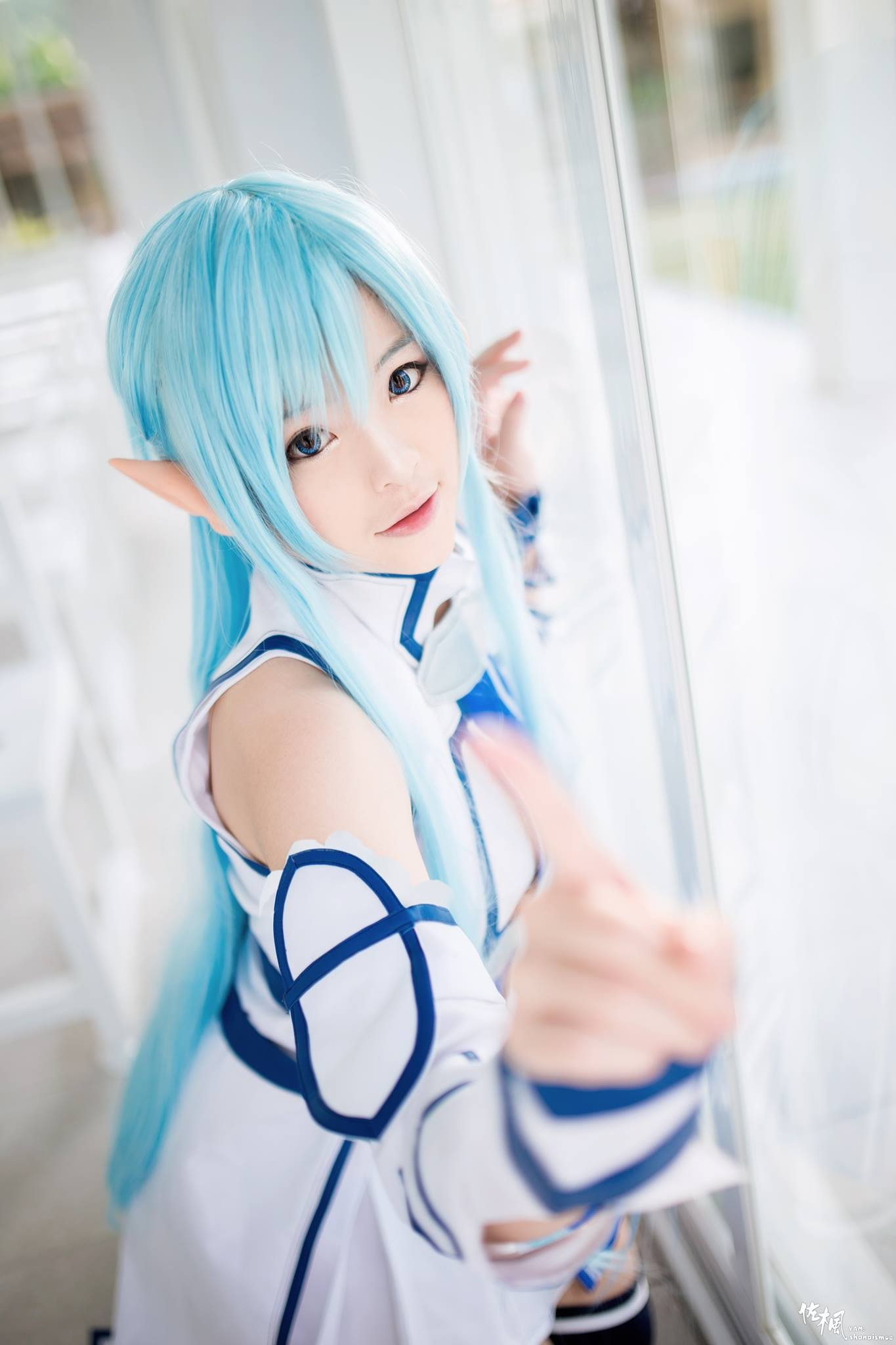 Yuuki Asuna, Misa TW Cosplayer, 1080P, Sword Art Online, cosplay, Phone HD Wallpaper