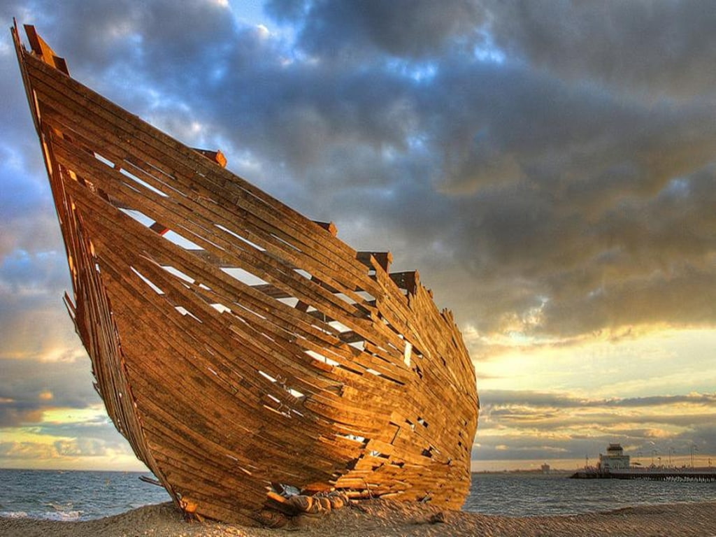 480P, boat, hd, ships, unfinished, architecture, boats, art, HD Wallpaper