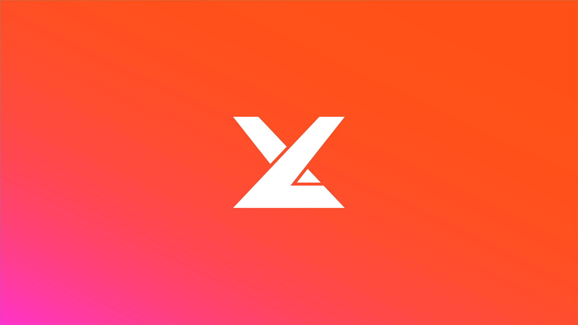 LEC, gradient, 1080P, texture, orange, HD Wallpaper