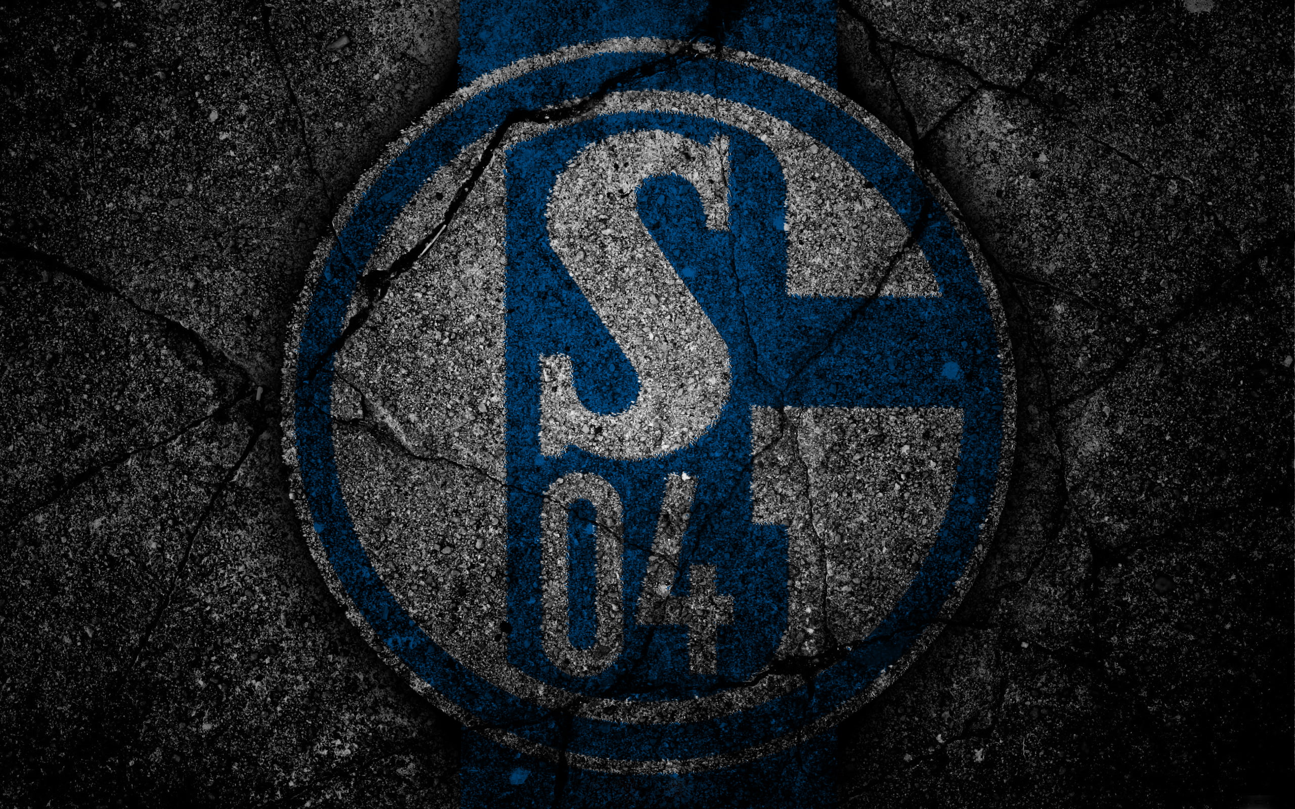 Soccer, Logo, 2K, FC Schalke 04, HD Wallpaper
