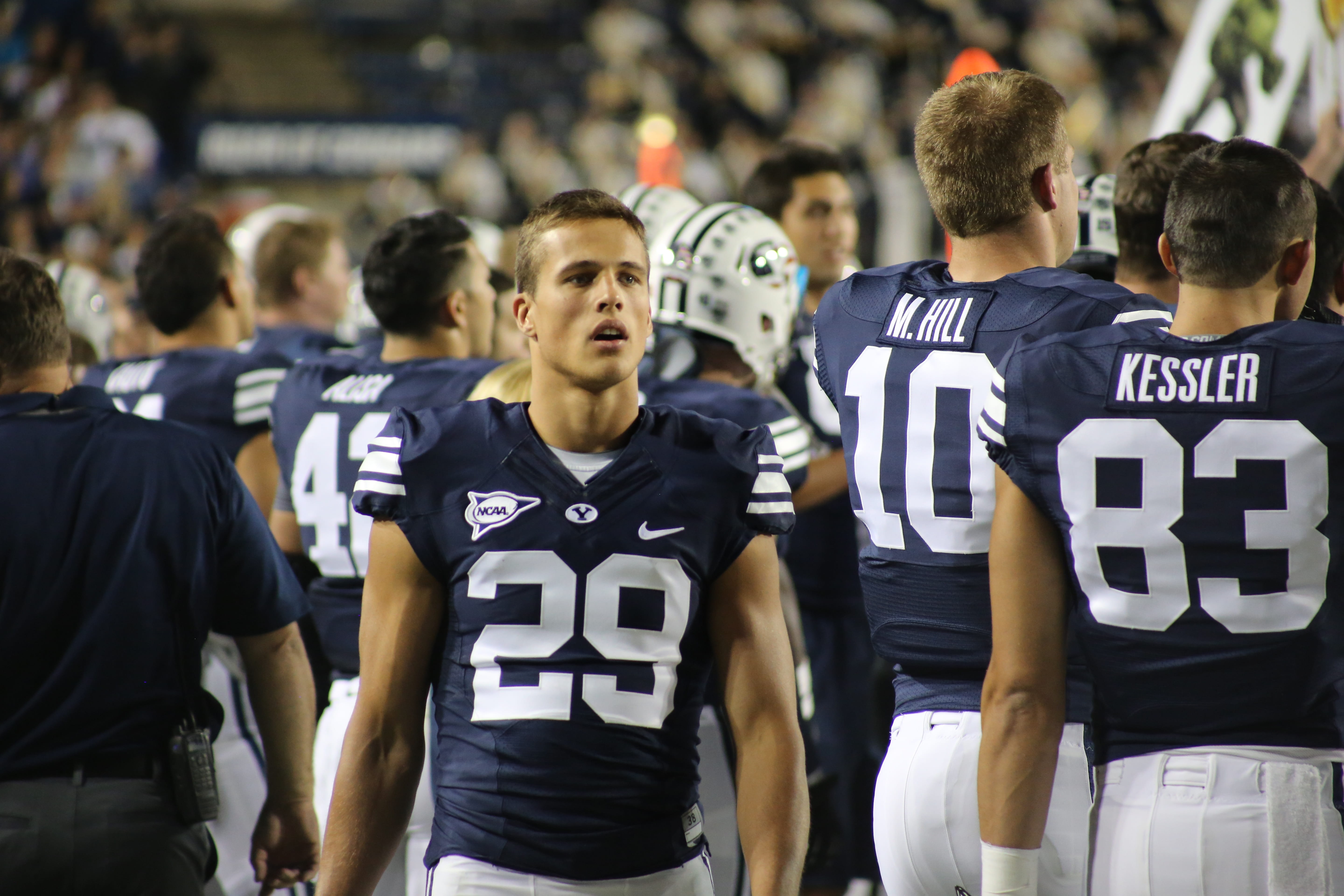 teamwork, soccer, competition, fan, 5K, university, team, line, provo, lineman, helmet, outdoor, utah, adult, american football, goal, school, win, byu, HD Wallpaper