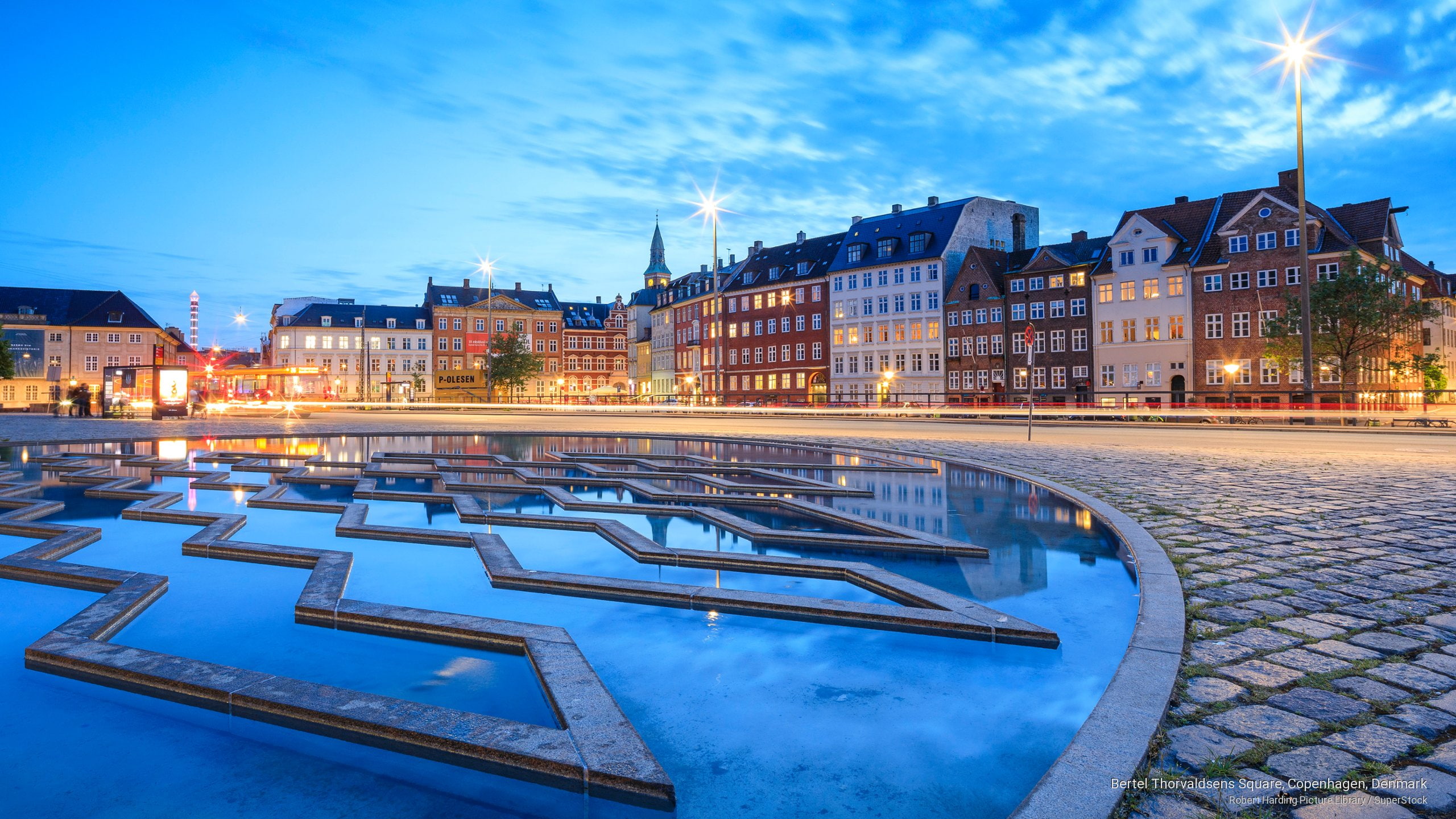 denmark, 2K, thorvaldsens, bertel, square, copenhagen, Europe, HD Wallpaper