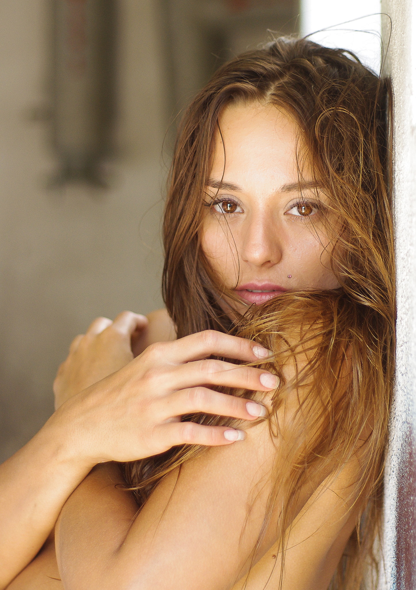 hands, portrait, 1080P, 500px, model, Ulrich Kremper, women, Phone HD Wallpaper