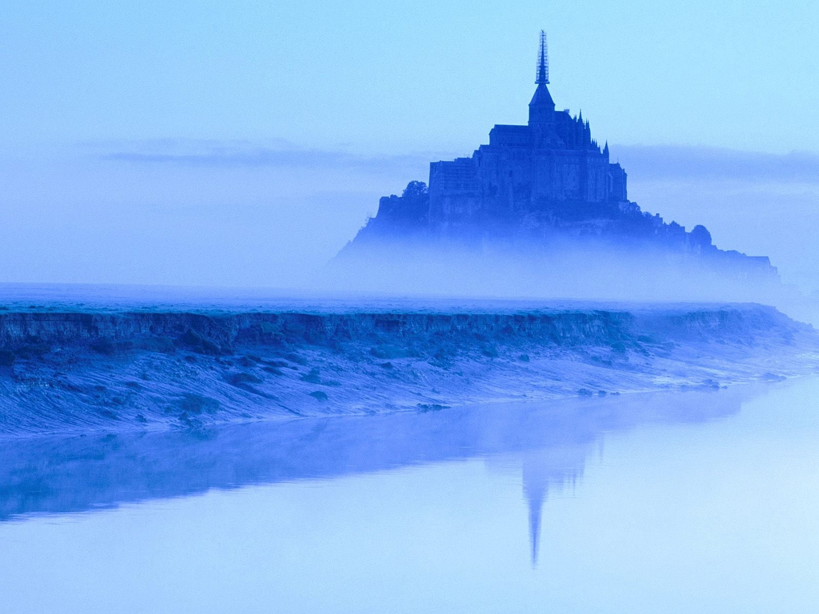 mont, abbey, church, saint michel, 720P, cathedral, saint, michel, monastery, castle, france, french, HD Wallpaper