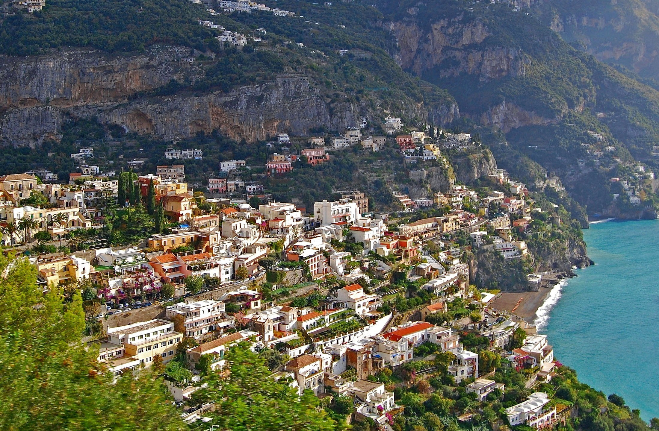 1080P, positano, HD Wallpaper