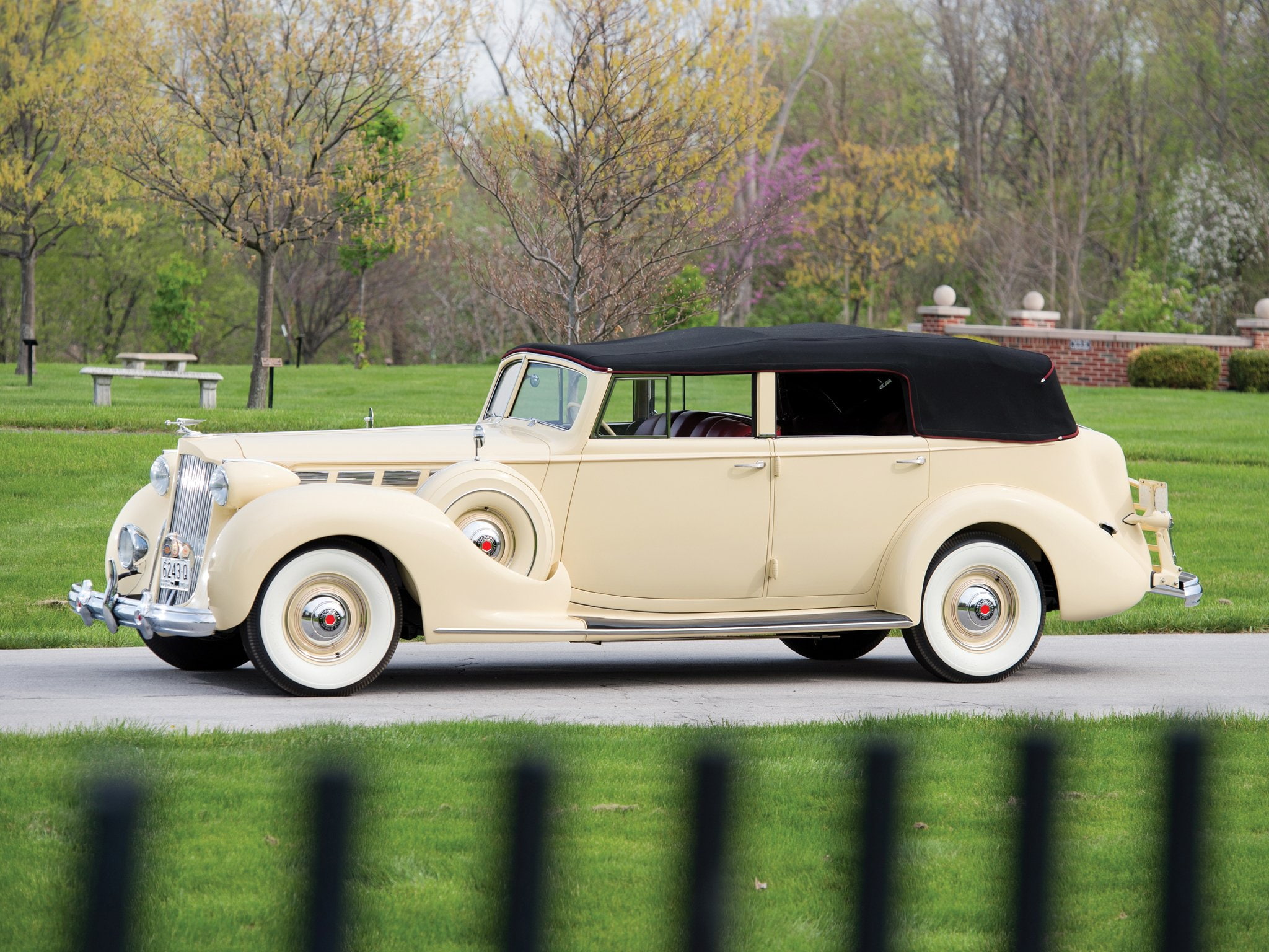 1080P, retro, convertible, packard, 1605 1143, sedan, luxury, 1938, super, HD Wallpaper