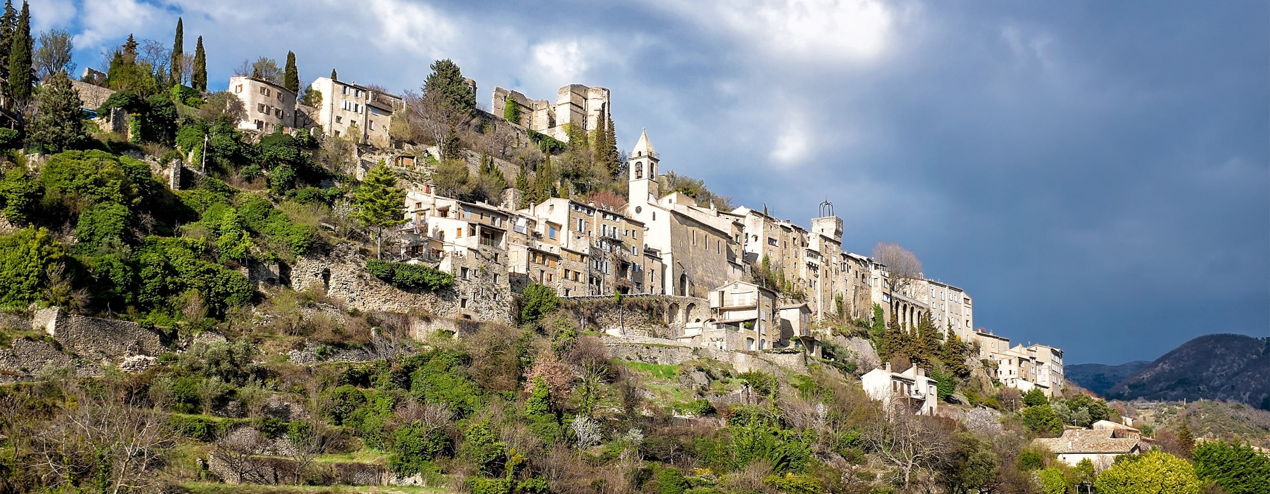 Fuji, les, MontbrunlesBains, France, montbrun, 2K, x100s, bains, Europe, fujifilm, HD Wallpaper