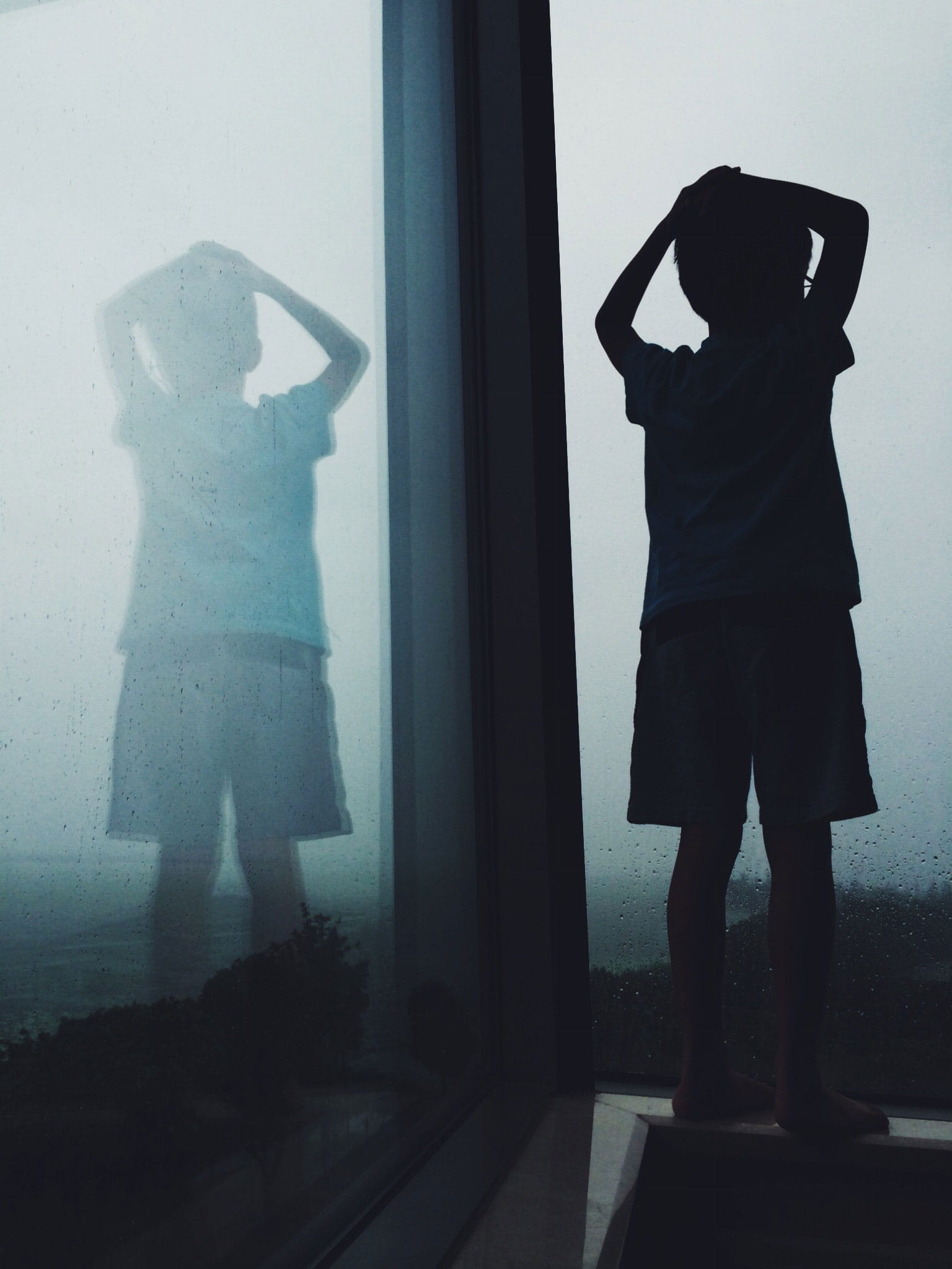 glass - material, people, adult, 1080P, view, rain, transparent, men, home interior, near, one person, lifestyles, kunshan, indoors, reflection, building, Phone HD Wallpaper