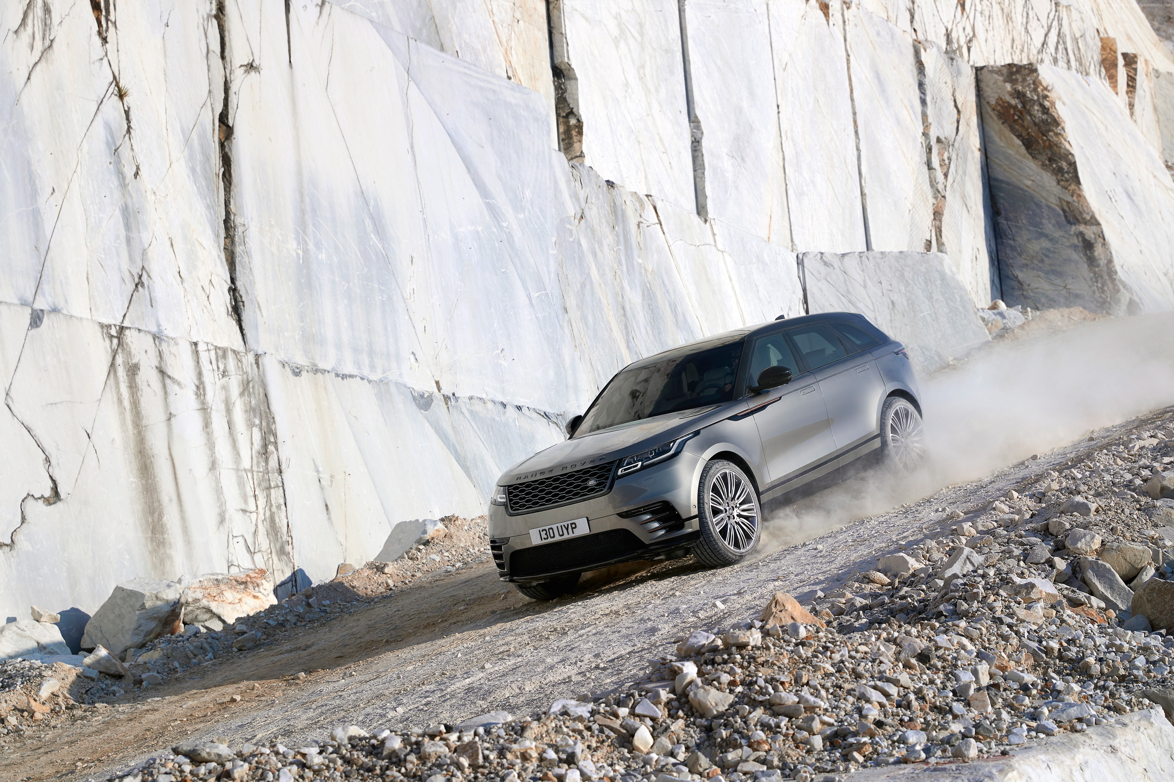 4K, Range Rover Velar, side, SUV, HD Wallpaper