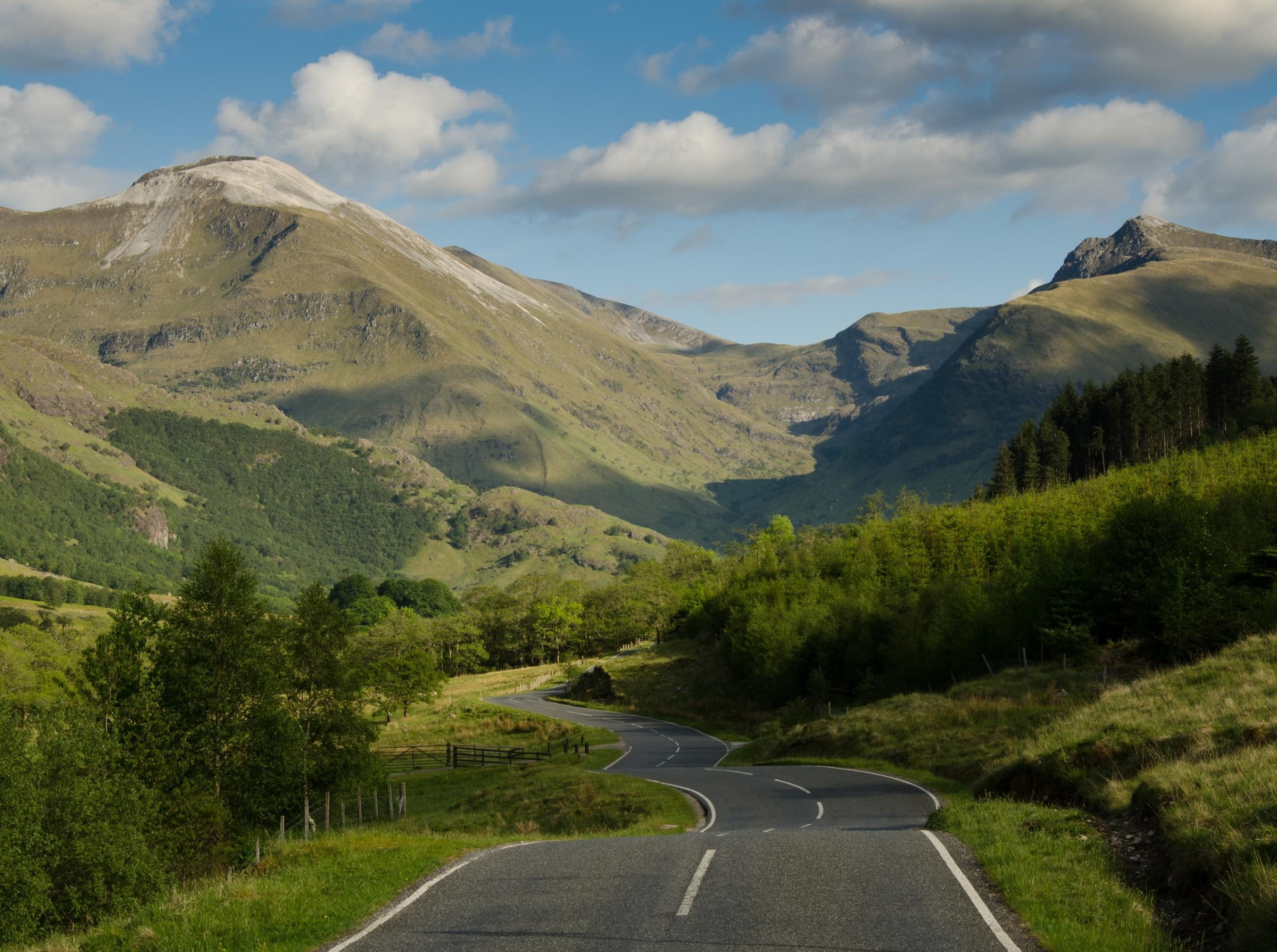 naturaleza, 1080P, carretera, HD Wallpaper