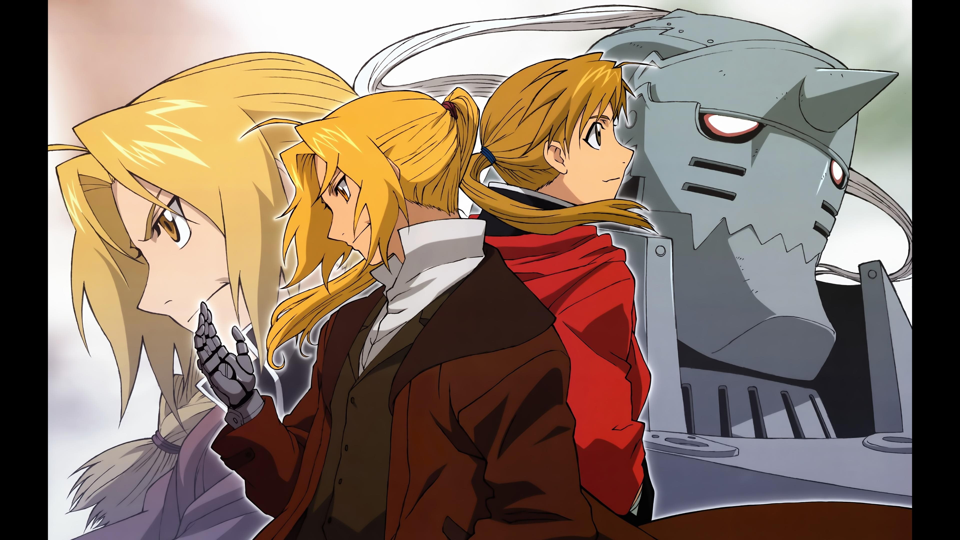 Full Metal Alchemist Brotherhood, 4K, HD Wallpaper