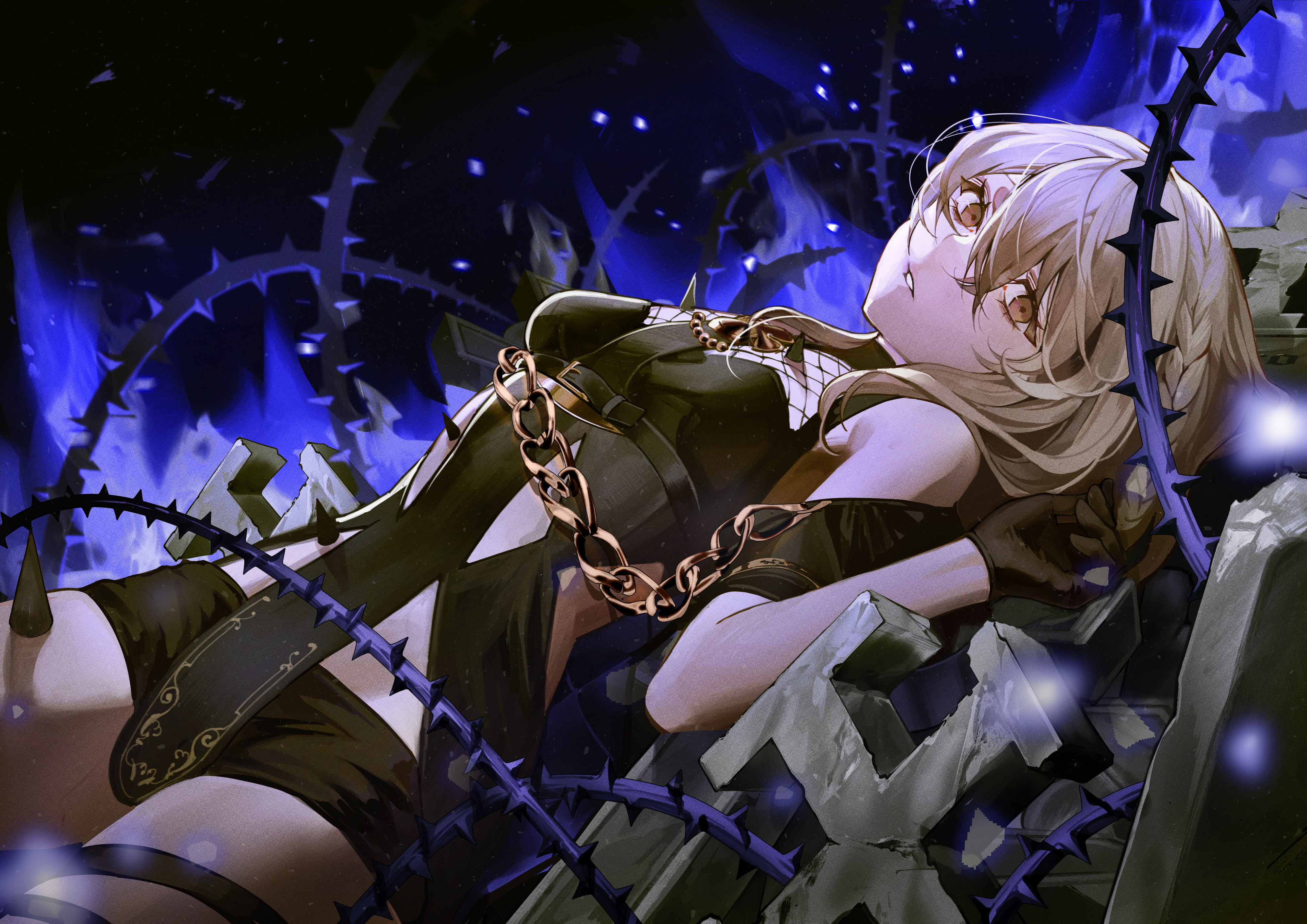 Alchemy Stars, anime, NeA, 4K, anime girls, HD Wallpaper