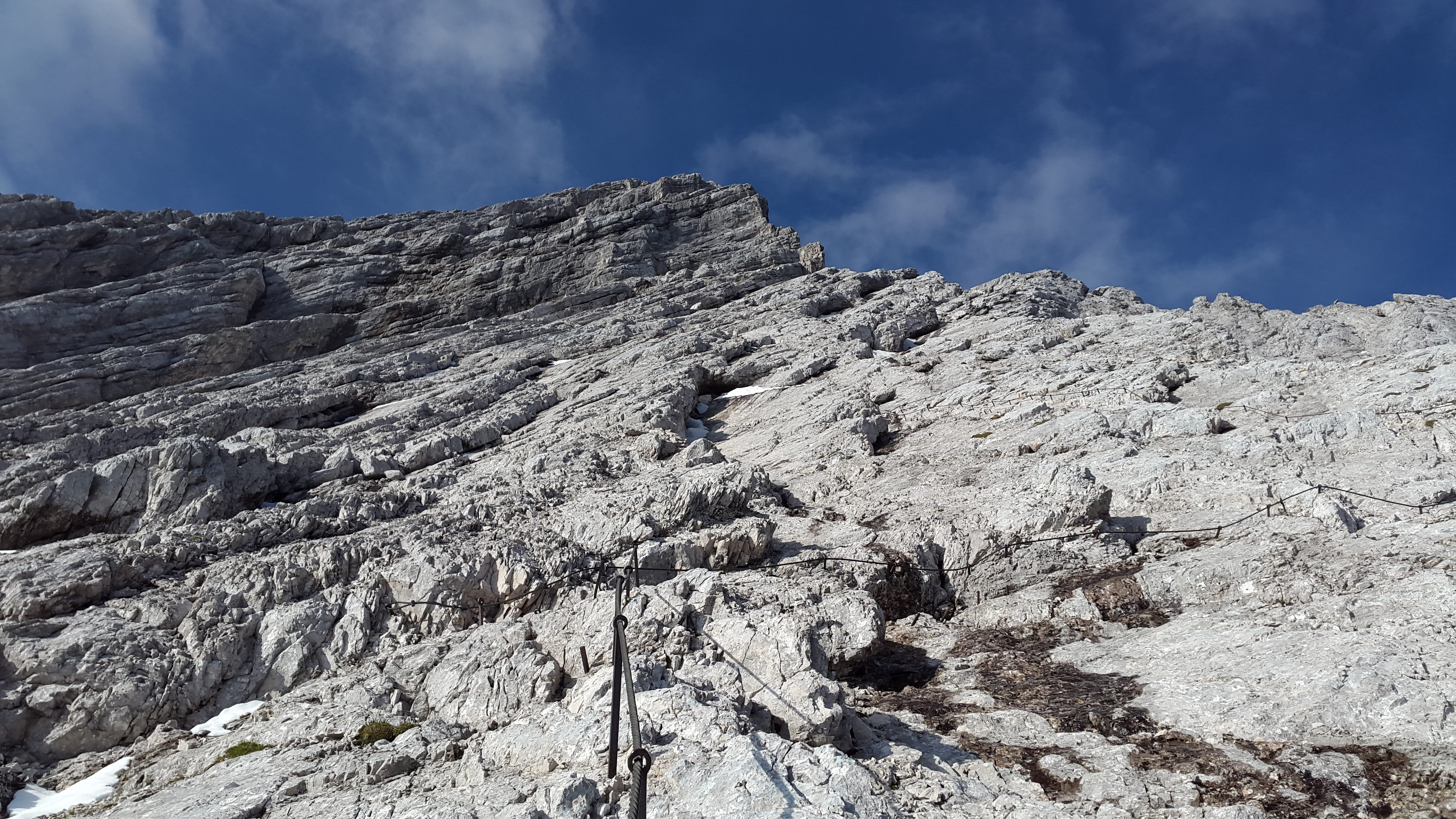 weather stone, land, cloud - Sky, zugspitze massif, extreme terrain, alpine, North Face, rock formation, allgäu, Ferrata, arid climate, scenics, non-urban scene, HD Wallpaper