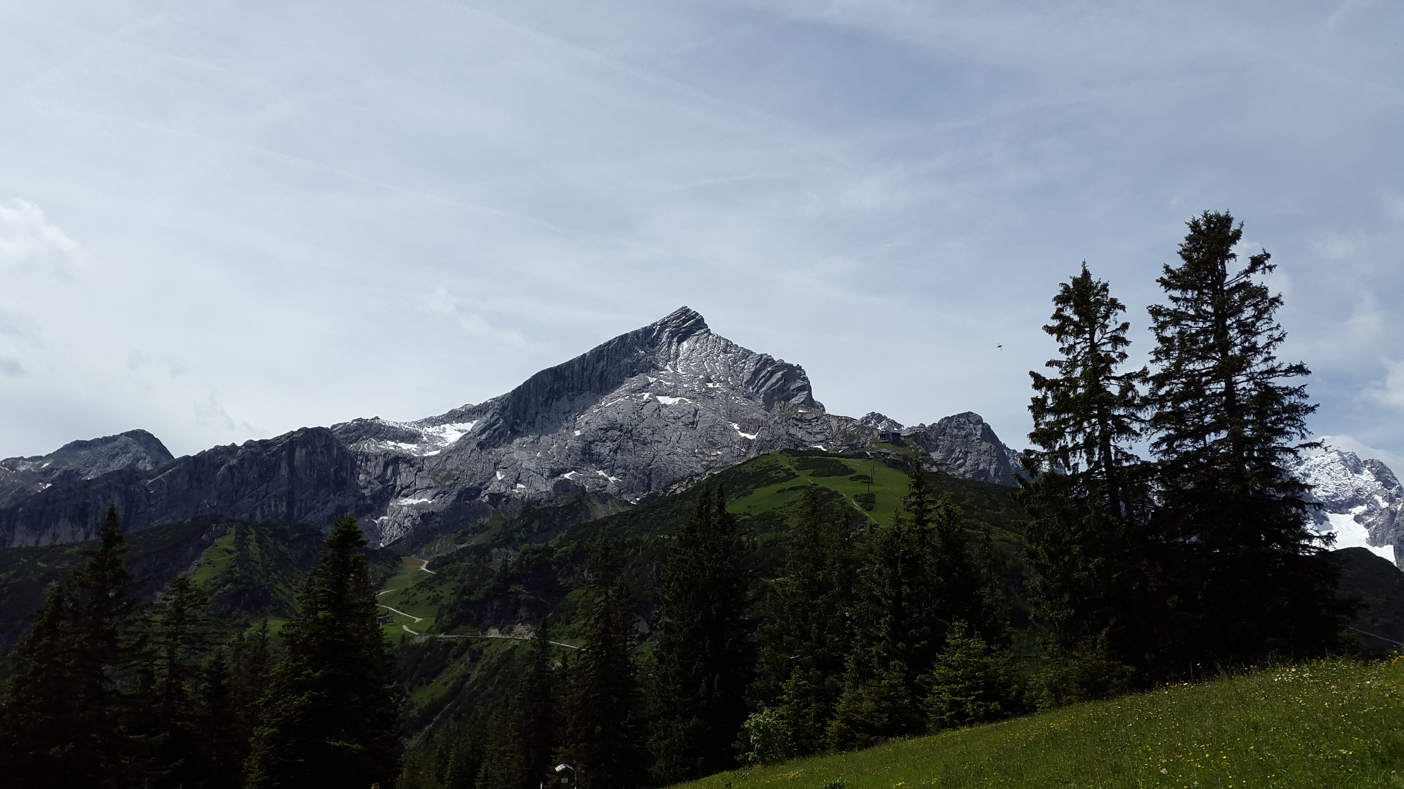 ostallgäu, weather stone, outdoors, scenics - nature, land, tranquility, plant, 4K, nature, sky, coniferous tree, allgäu, garmisch, mountain, day, pine woodland, HD Wallpaper