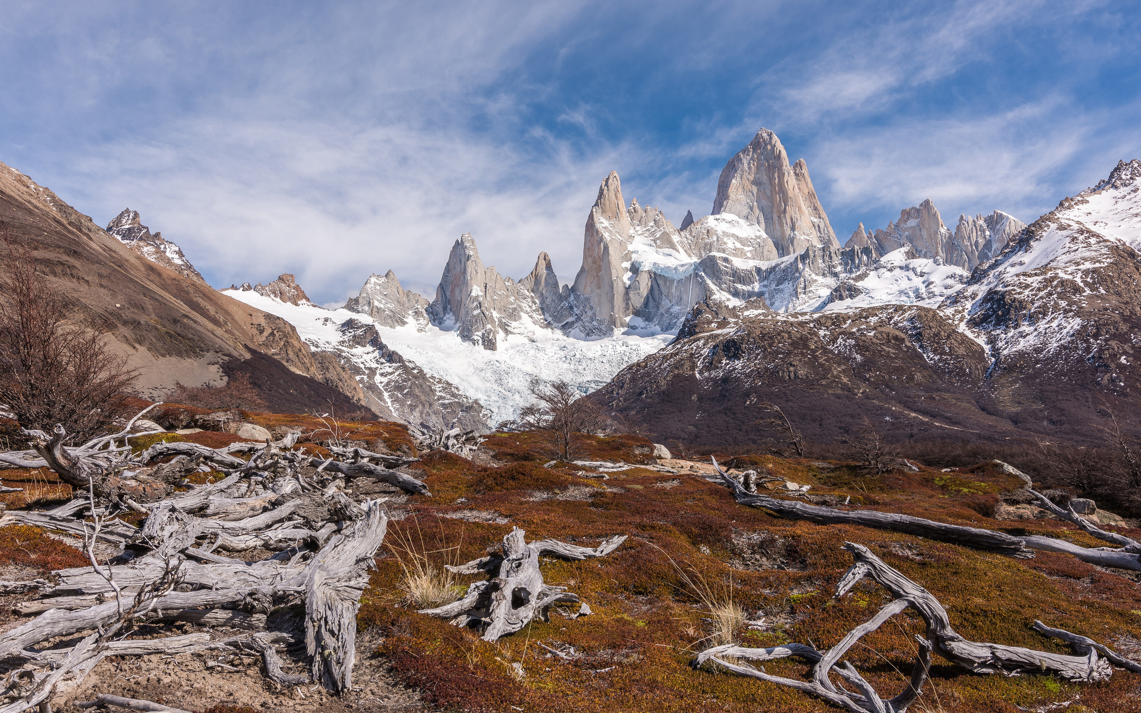 4K, Monte, Fitz, Roy, k, HD Wallpaper