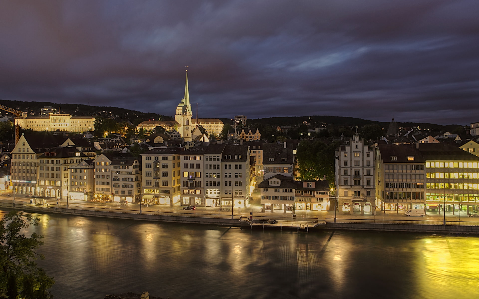 1080P, zurich, city, HD Wallpaper