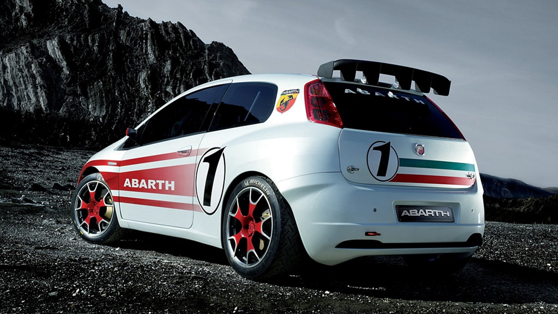 Fiat Grande Punto Abarth, Fiat, 1080P, HD Wallpaper