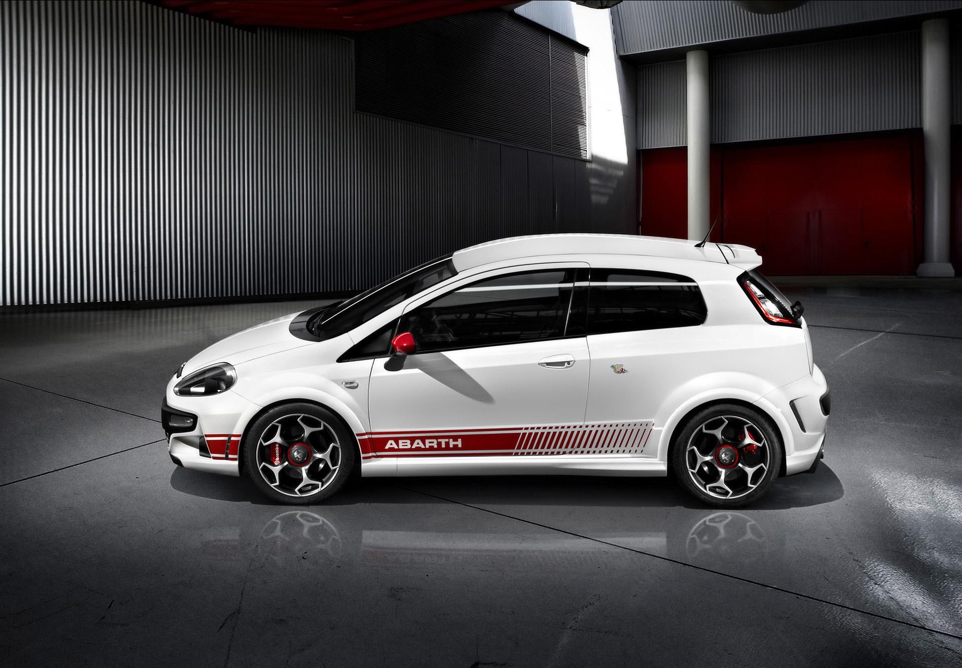 punto, car, abarth, evo, fiat, 1080P, HD Wallpaper