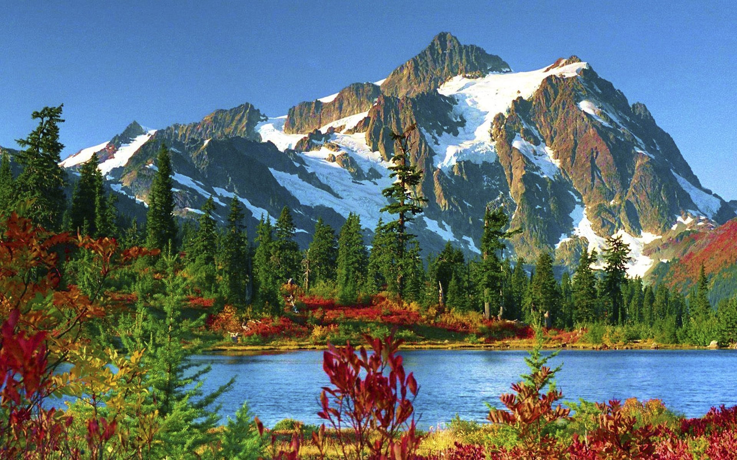 2K, baker, mount, snoqualmie, national, forest, hd, HD Wallpaper