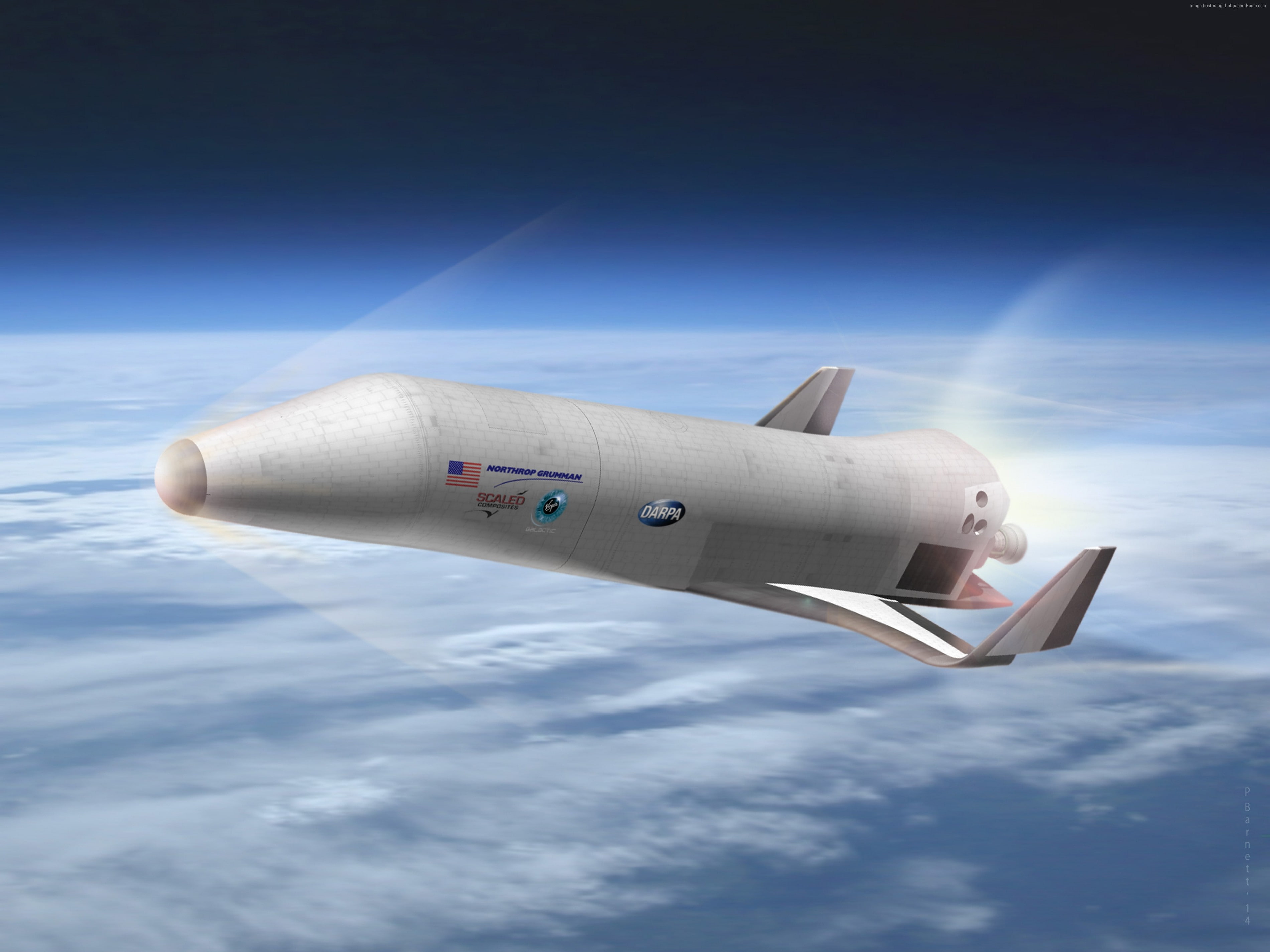 concept, mode of transportation, sky, aerospace industry, 2K, low angle view, motion, XS 1 Spaceplane, airplane, BOEING, air vehicle, military, on the move, HD Wallpaper