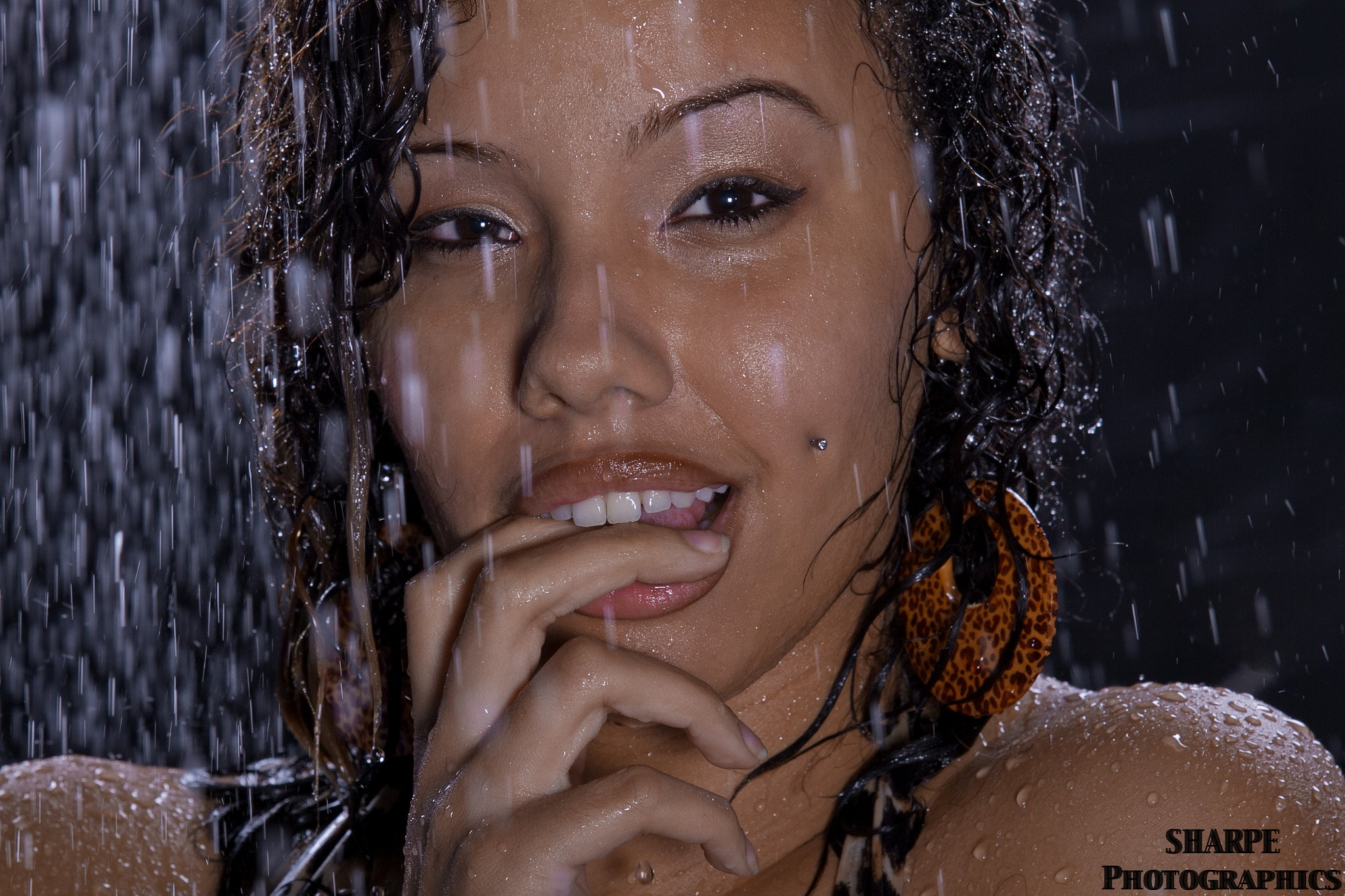 wet body, body oil, women, 1080P, model, HD Wallpaper