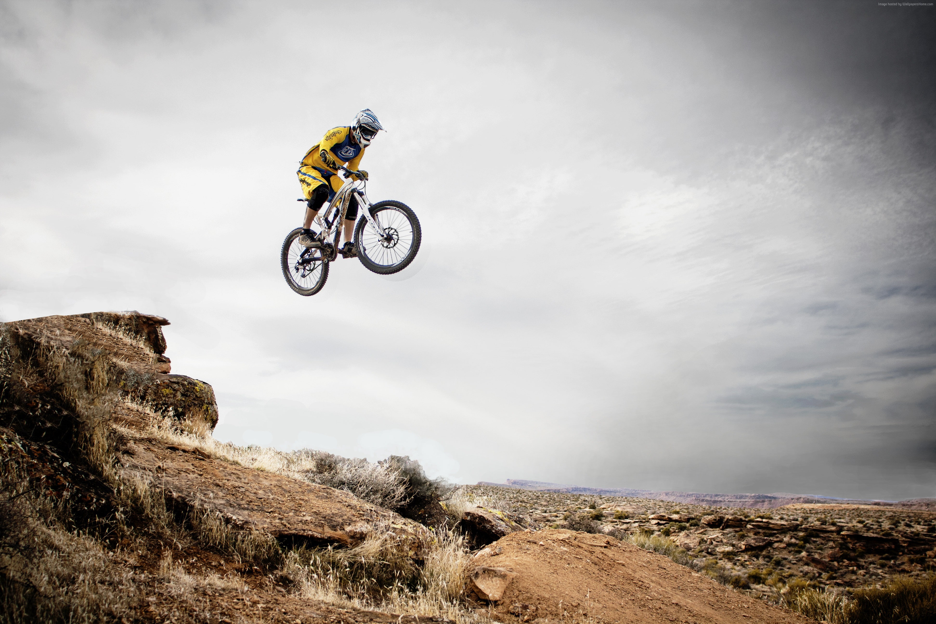 fmx, style, rider, motocross, 4K, HD Wallpaper