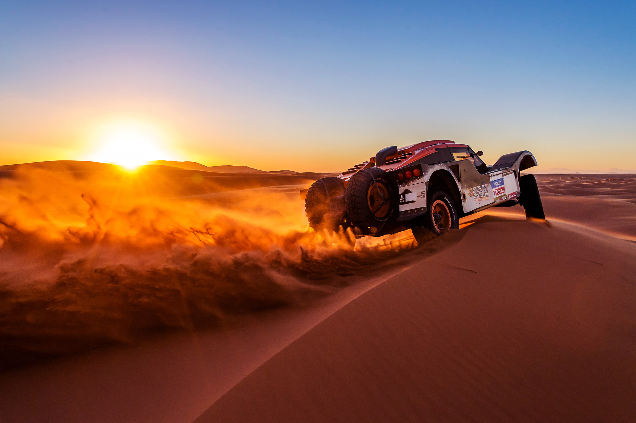 the sun, Sport, Dakar, Buggy, 1080P, Sunset, Sand, Auto, Rally, Machine, 2014, HD Wallpaper