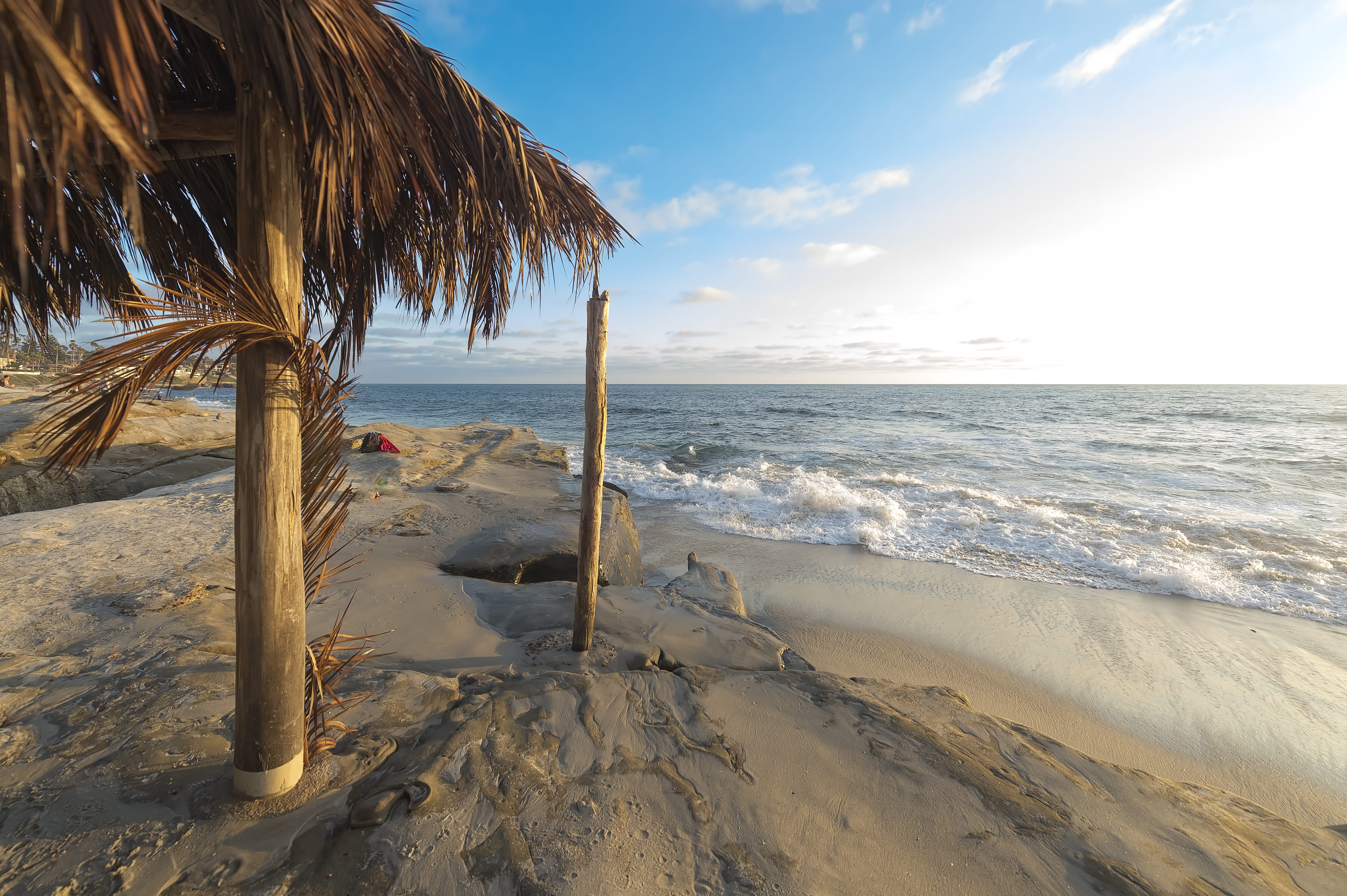 sea, 4K, sand, no people, motion, beauty in nature, water, scenics - nature, surf, day, sky, idyllic, outdoors, tranquil scene, non-urban scene, horizon over water, HD Wallpaper