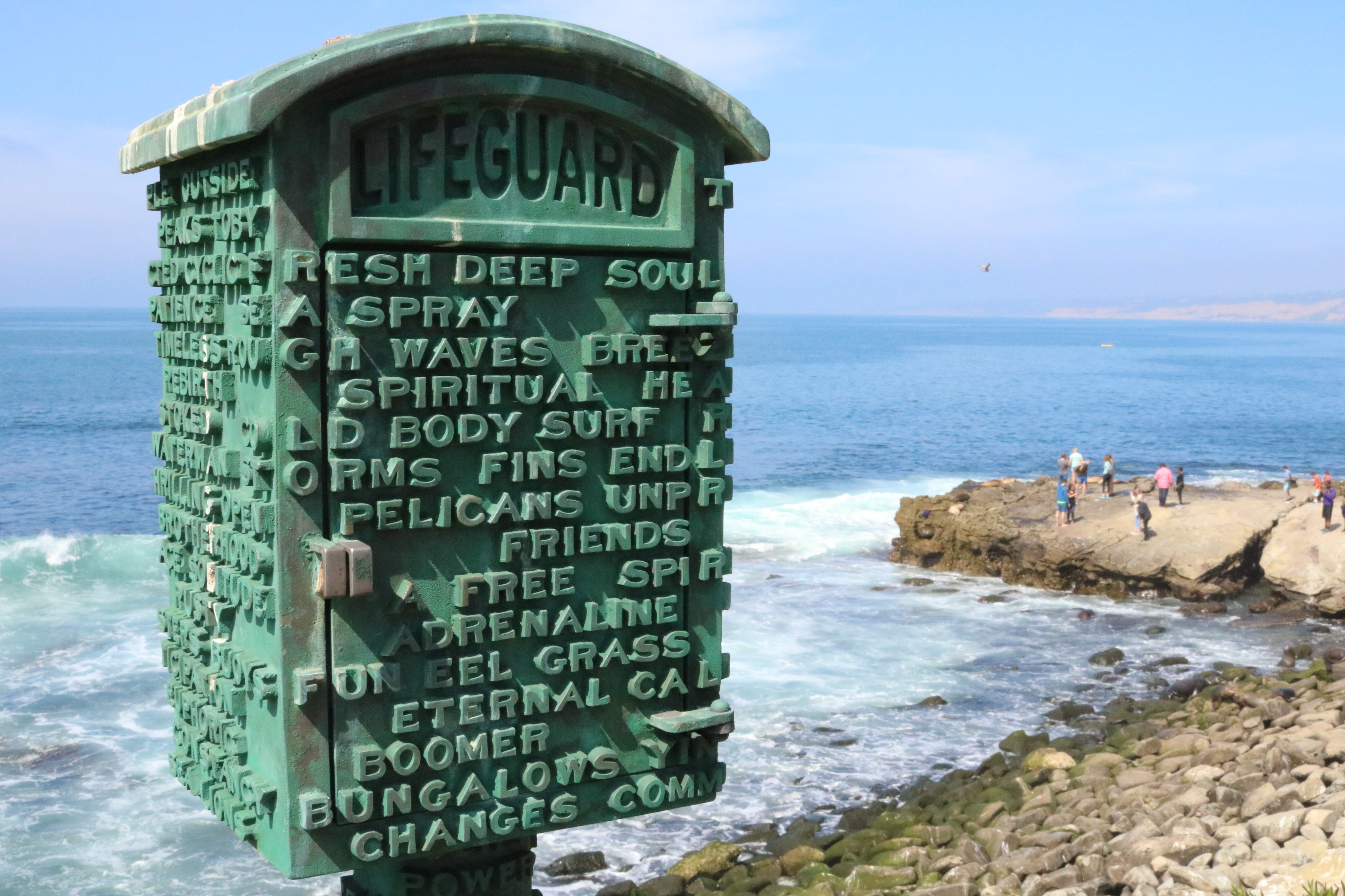day, 5K, lifeguard, san diego, outdoors, land, horizon, sea, united states, built structure, western script, communication, architecture, la jolla beach, HD Wallpaper