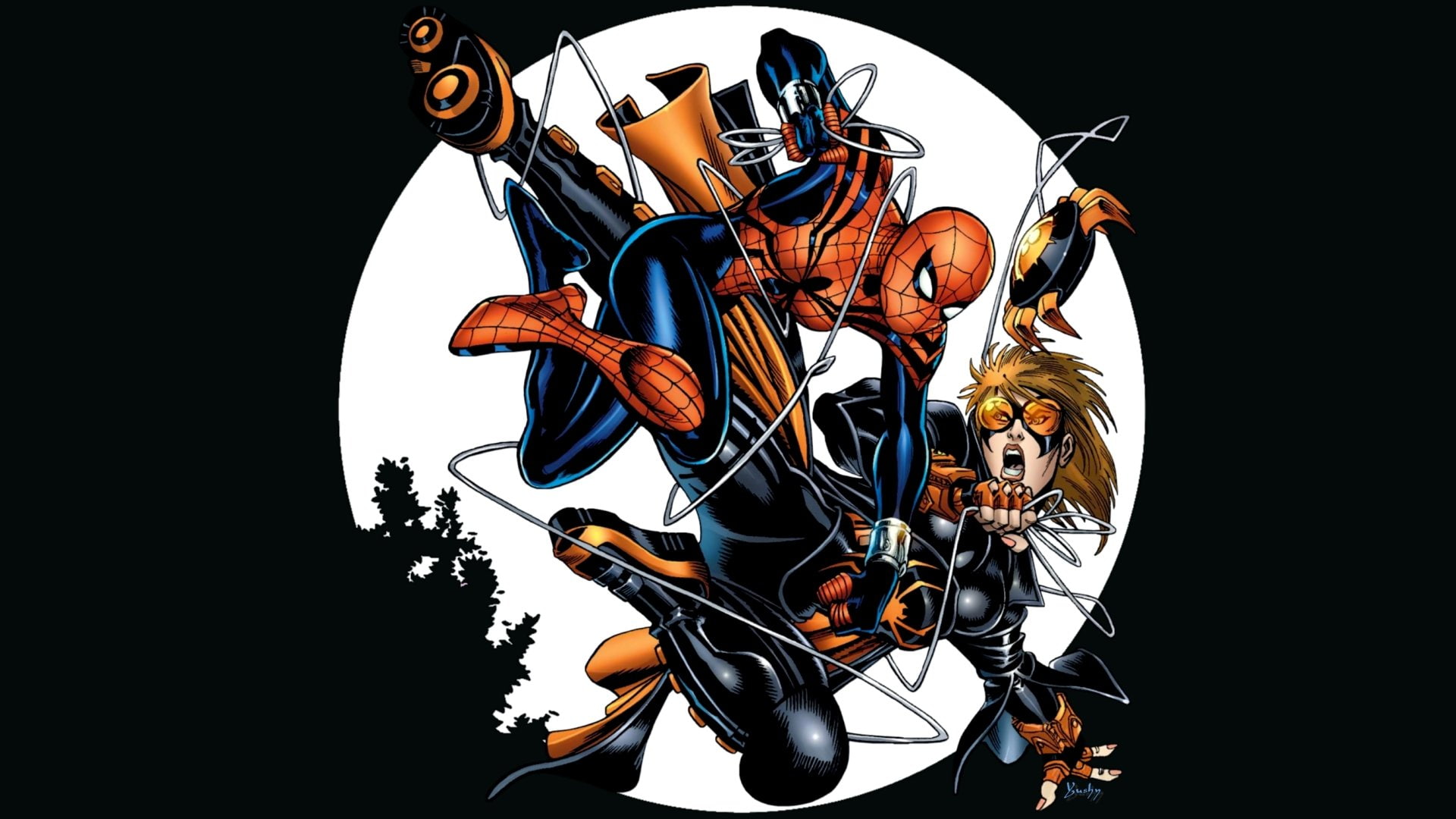 1080P, Lune, The Amazing Spider-Man, Spider-Man, HD Wallpaper