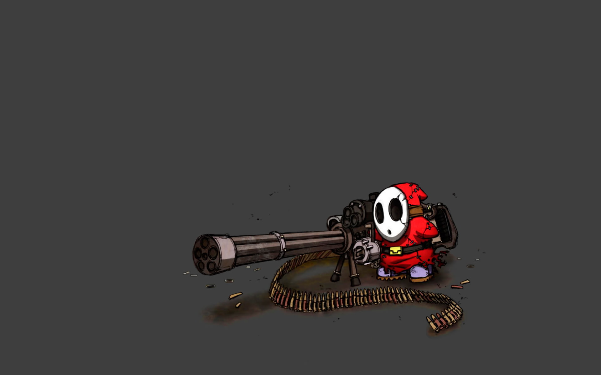 Super Mario, video games, 1080P, Shy Guy, HD Wallpaper