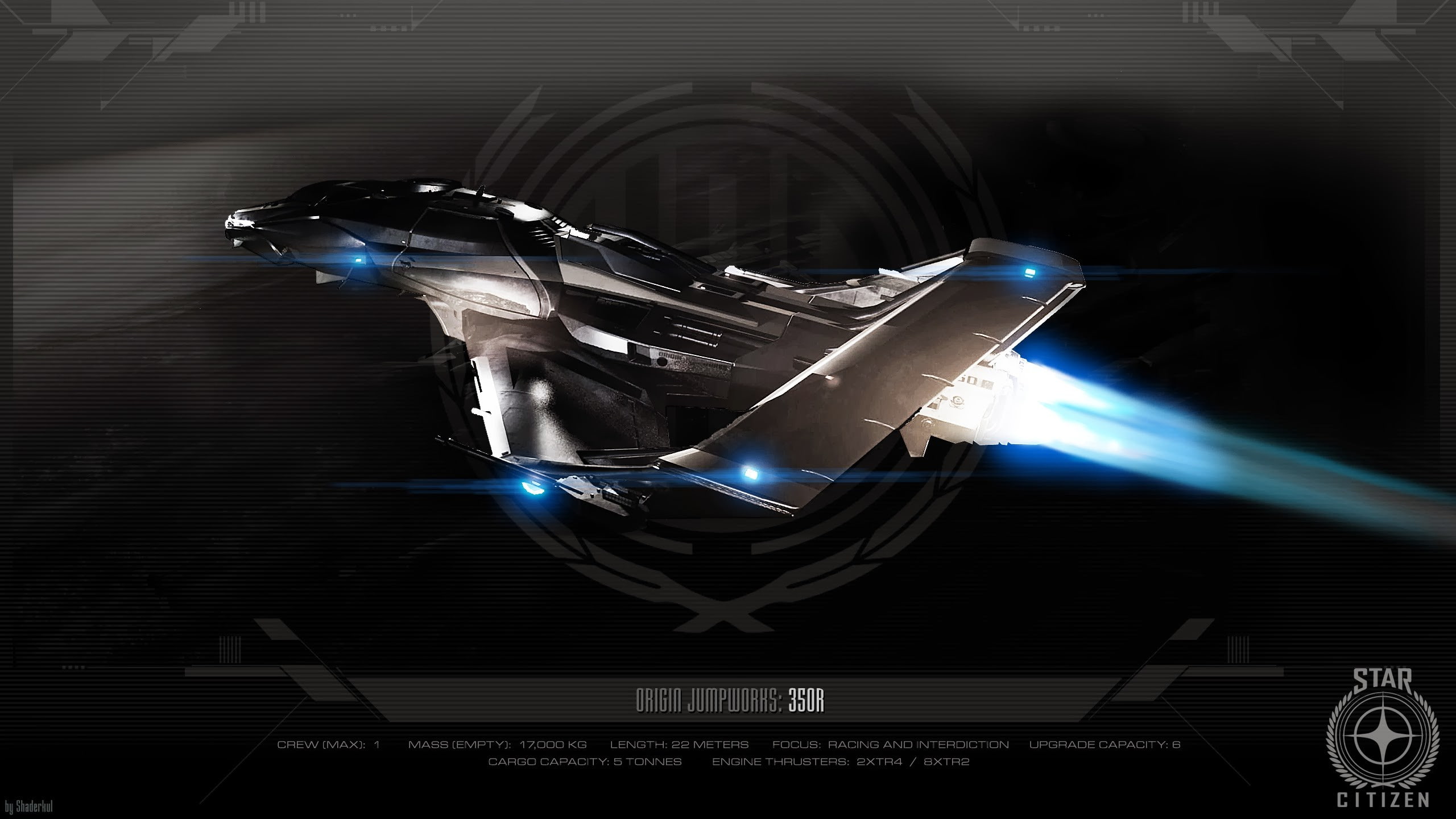 indoors, no people, art and craft, 2K, lighting equipment, spaceship, futuristic, black, night, technology, Origin Jumpworks, transportation, equipment, HD Wallpaper