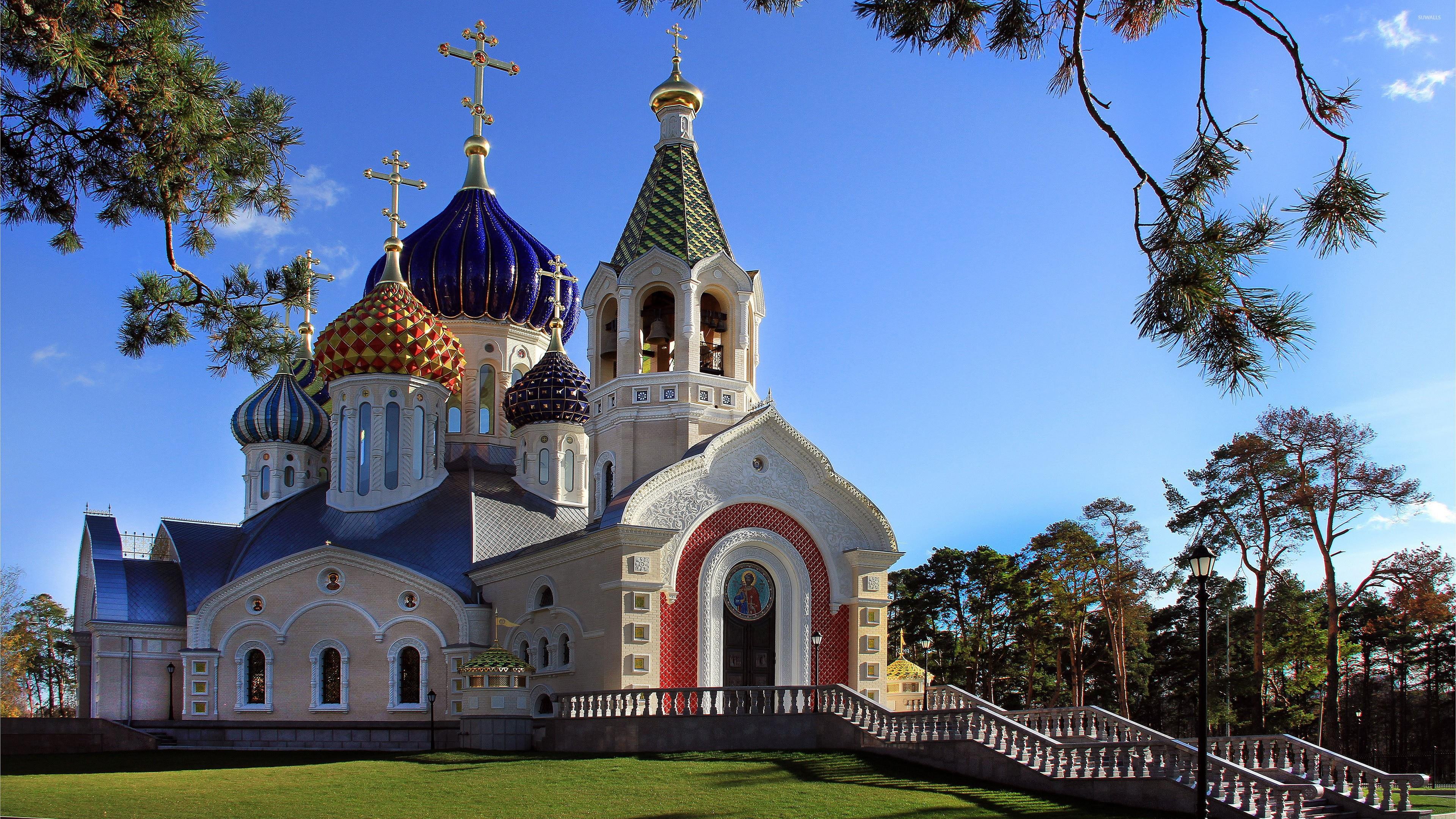 dome, orthodox church, church, orthodox, 4K, temple, HD Wallpaper