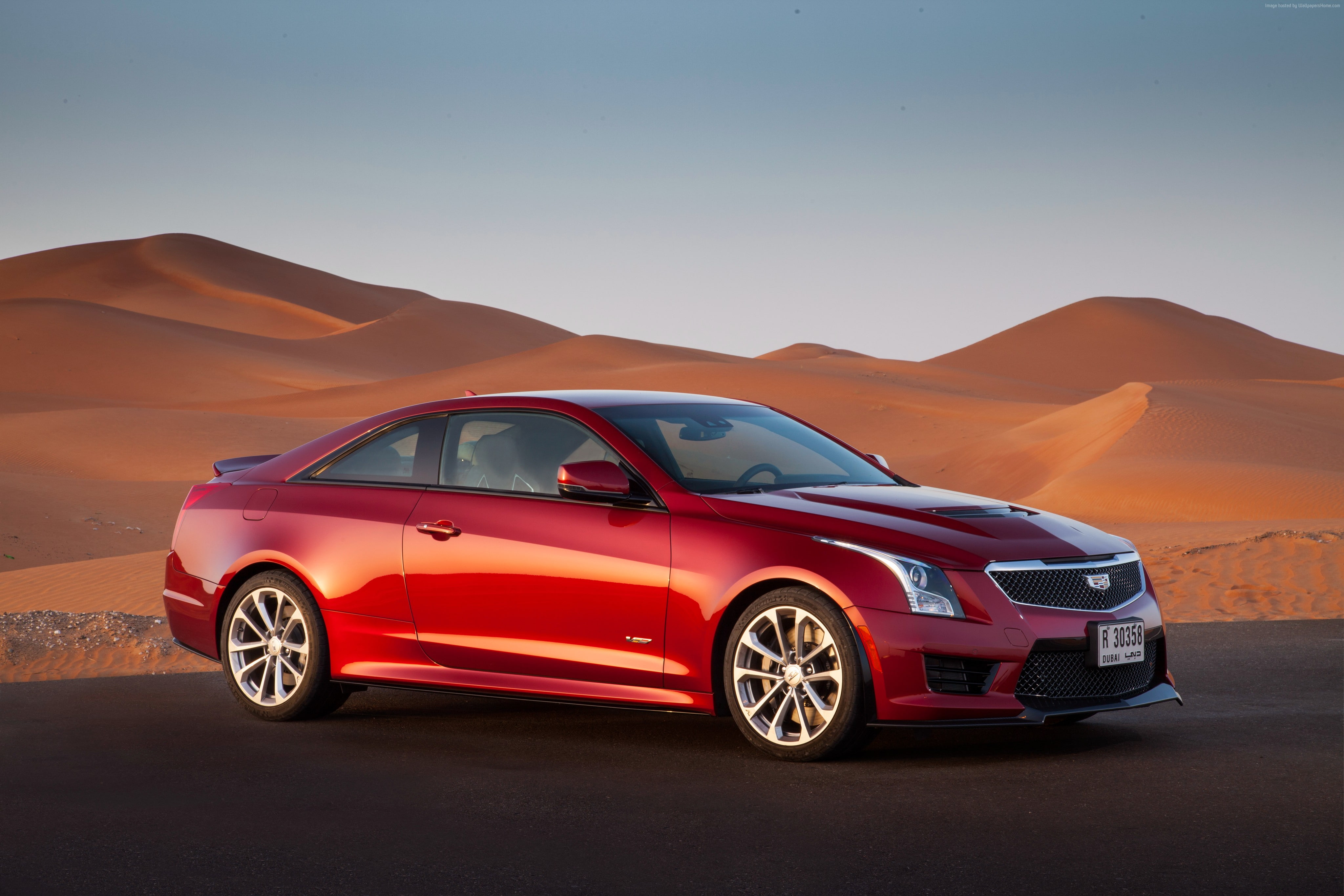 Cadillac ATS-V, concept, sports car, 4K, Frankfurt 2015, HD Wallpaper