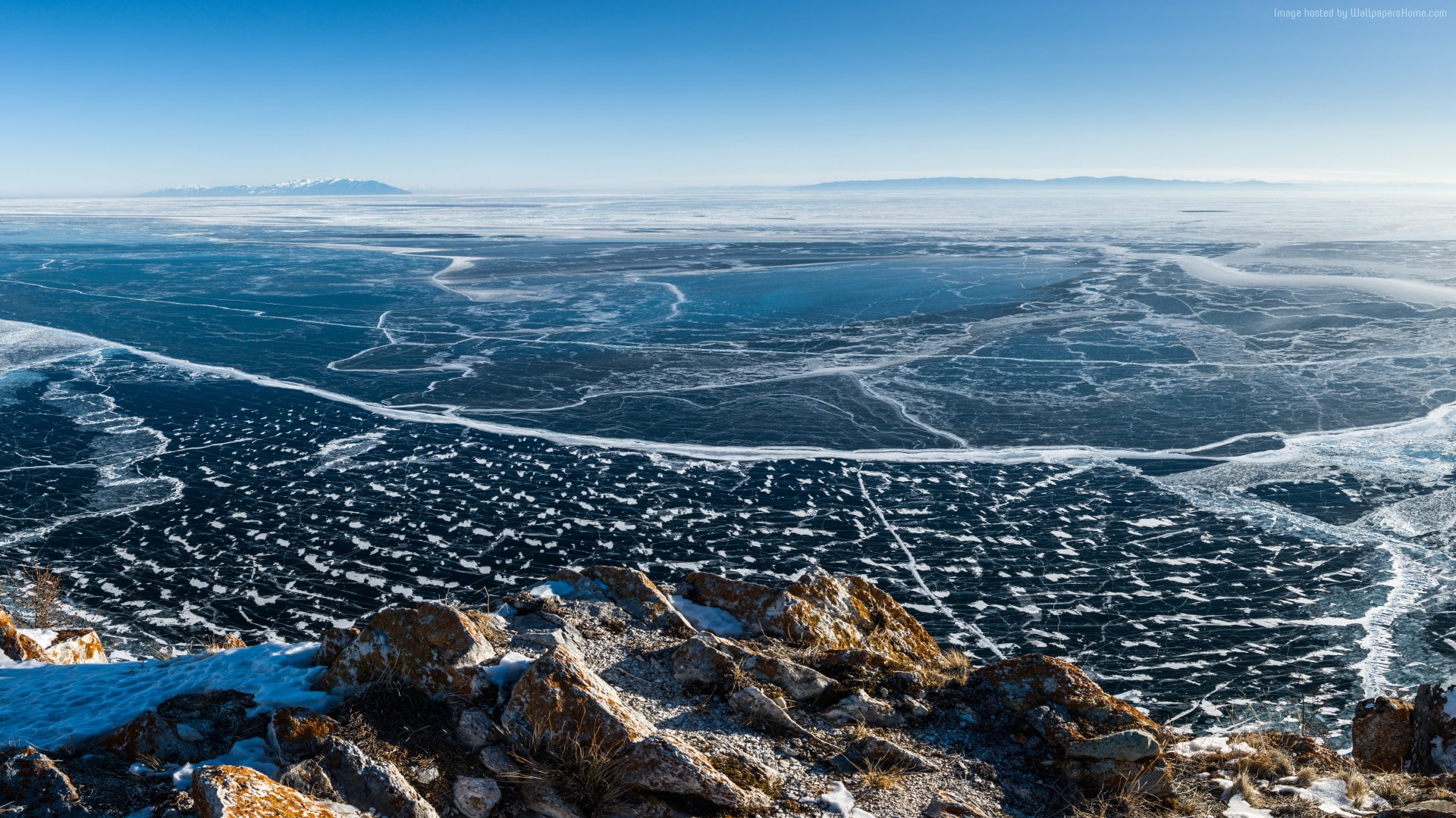 ice, 8k, Lake Baikal, 1080P, HD Wallpaper