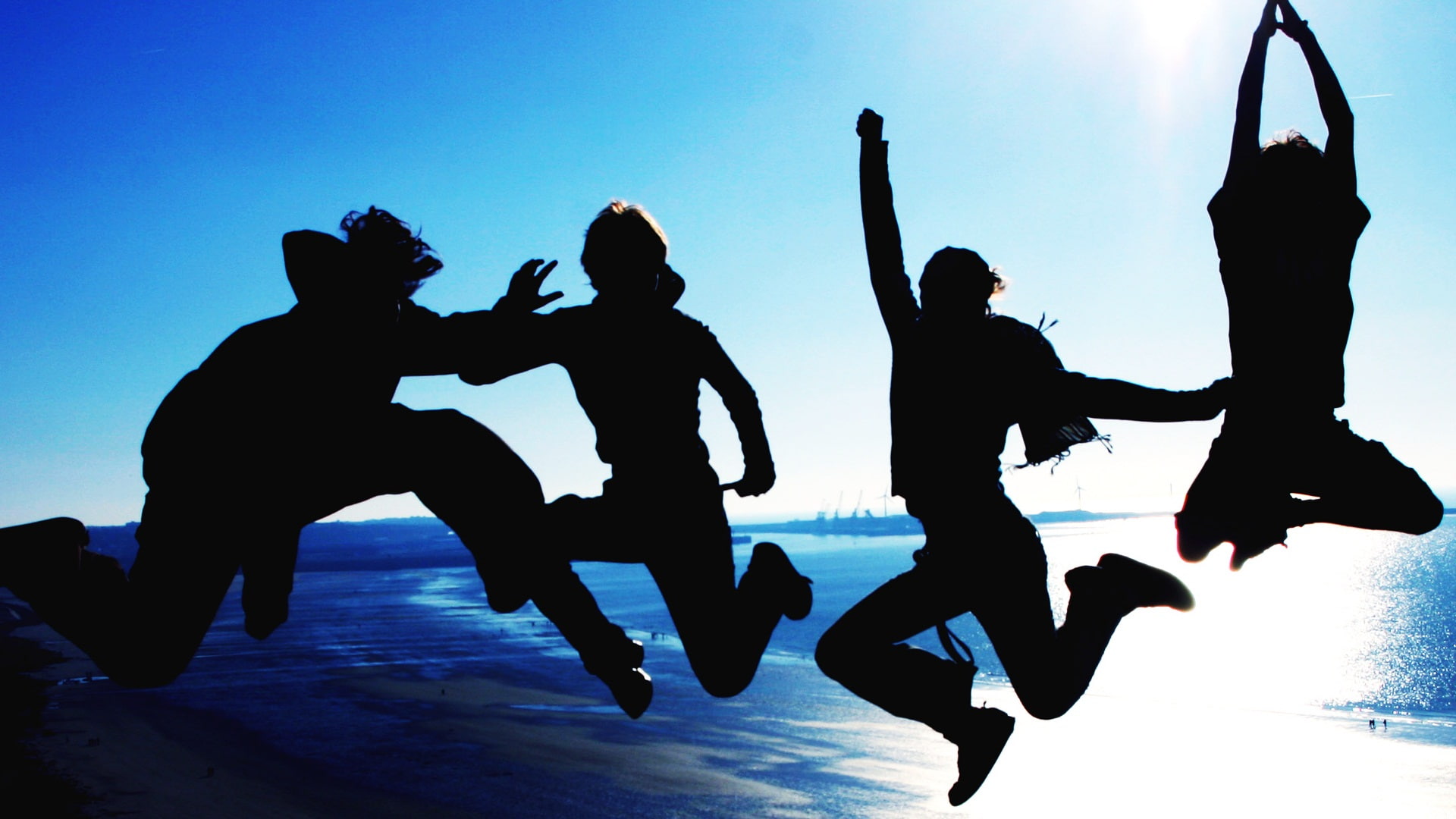day, happy, friendship, 1080P, HD Wallpaper