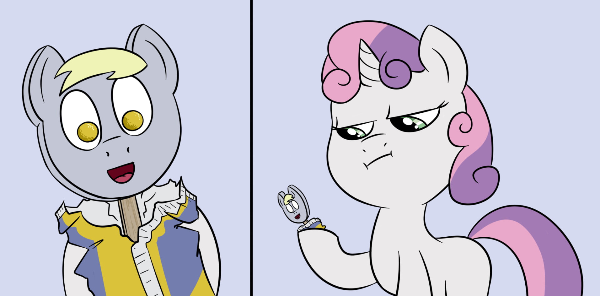 Sweetie Belle, Derpy Hooves, My Little Pony: Friendship is Magic, 1080P, TV Show, HD Wallpaper