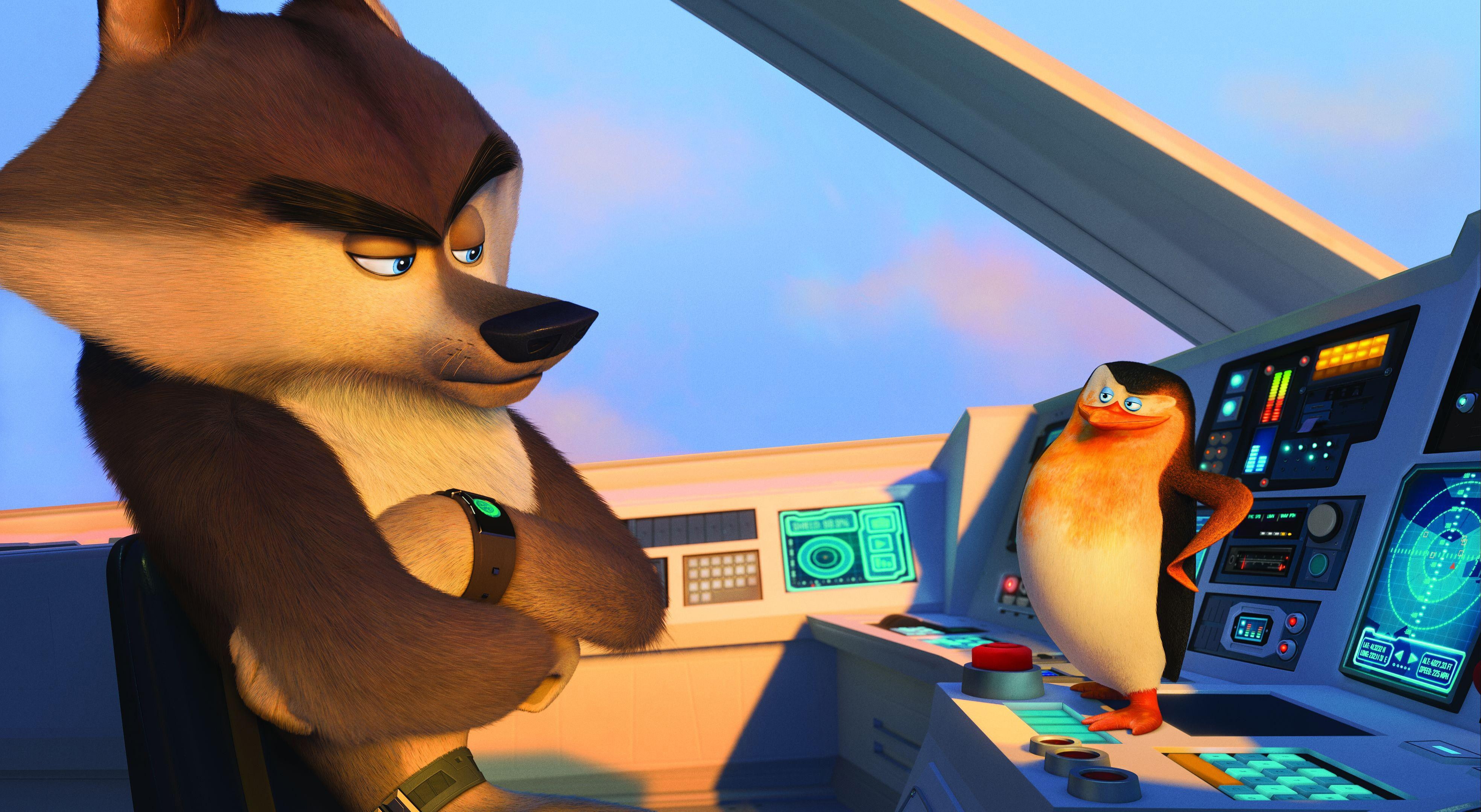 penguins, Tae-of-the Penguins of Madagascar, 4K, tae, Kowalski, madagascar, HD Wallpaper