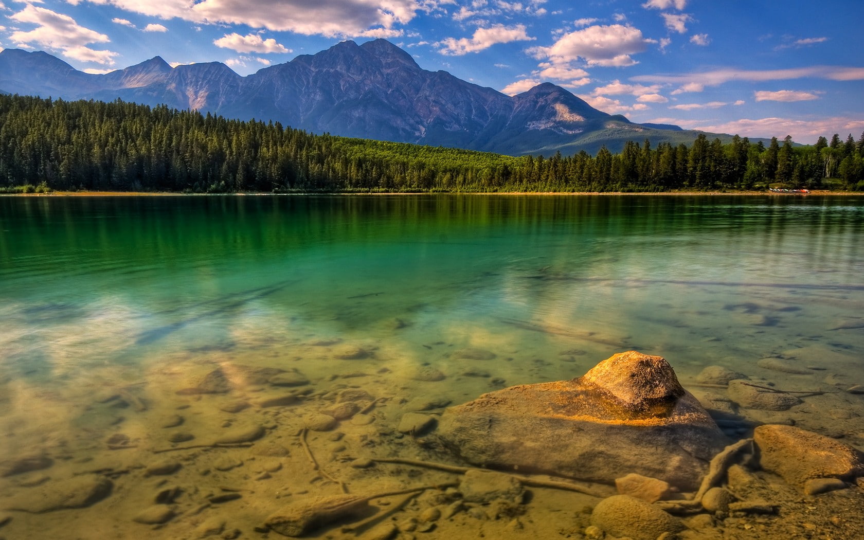 Canada, mountains, 720P, landscape, lake, national park, Banff National Park, HD Wallpaper