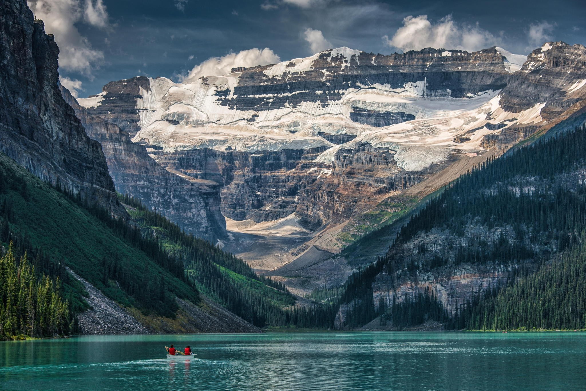 1080P, lake louise, HD Wallpaper