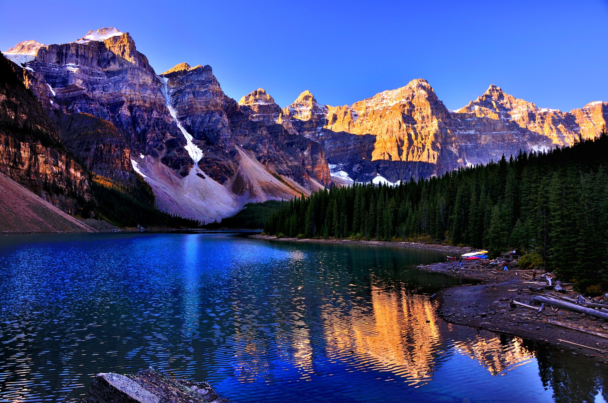 nature, Lake, 1080P, landscape, Canada, Banff National Park, Lake Louise, HD Wallpaper